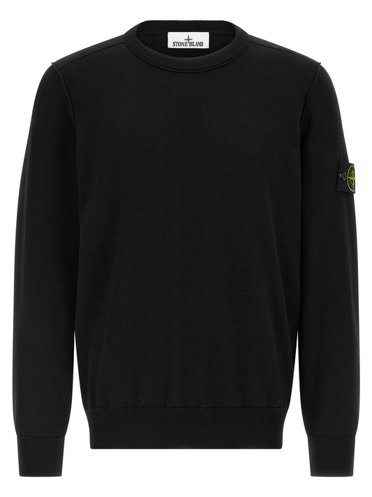 Black Cotton Cardigan