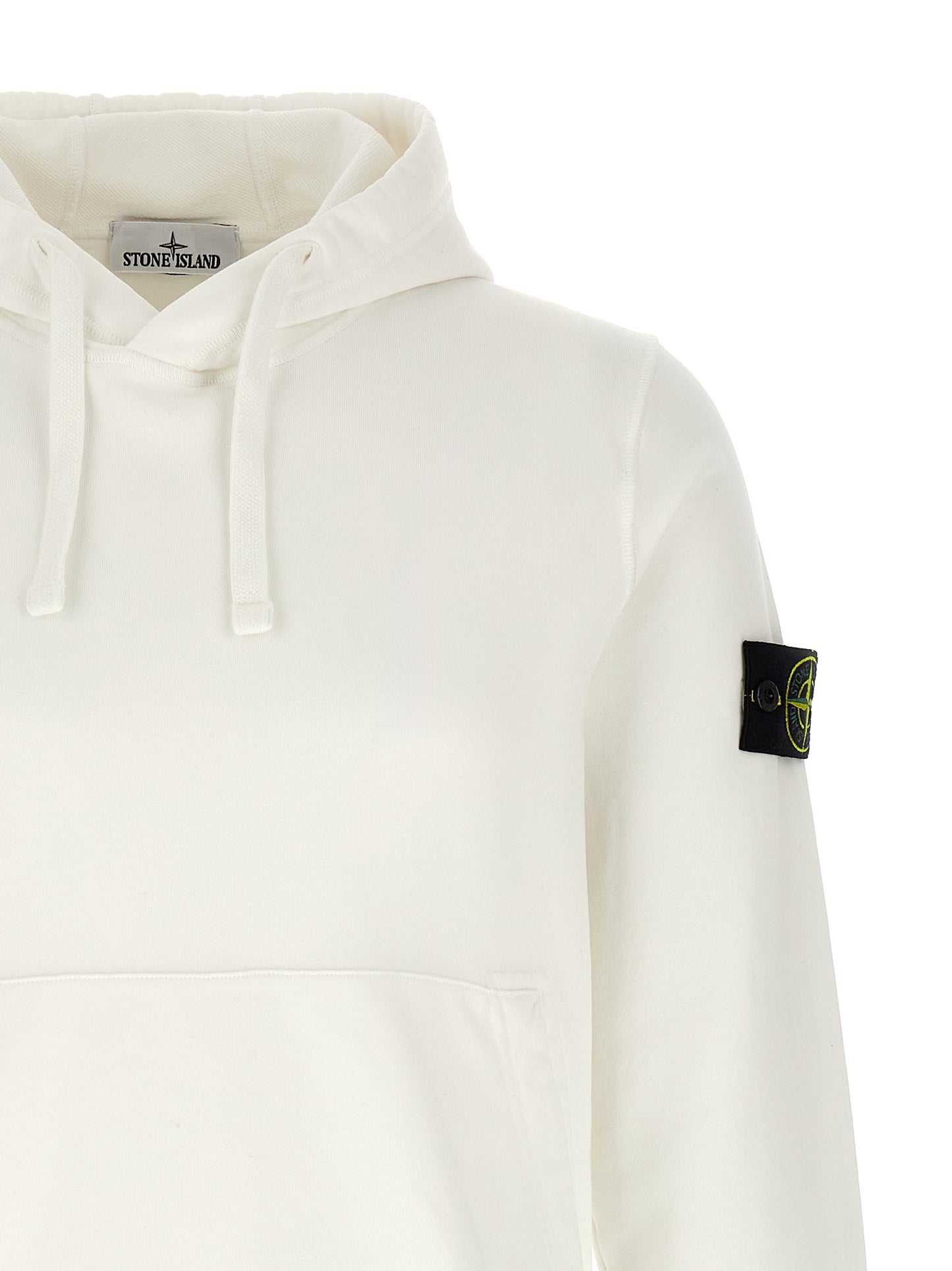 White Cotton Sweatshirt