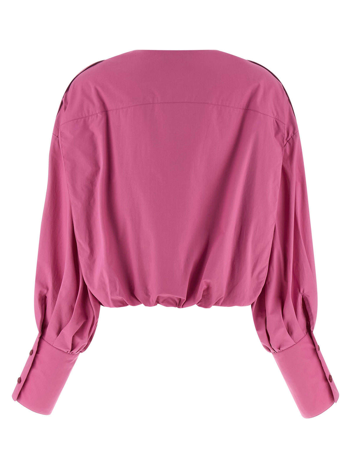 Fuchsia Cotton Blouse