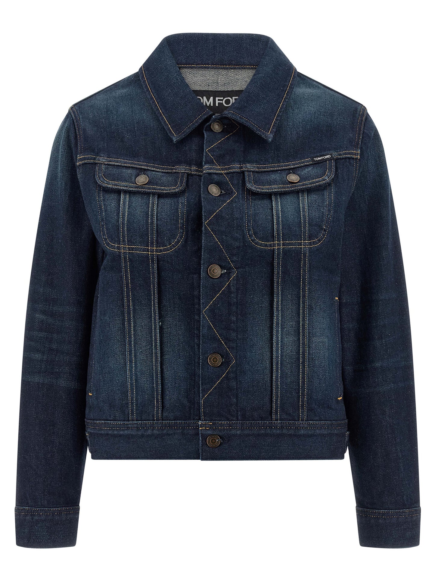 Blue Cotton Denim Jacket