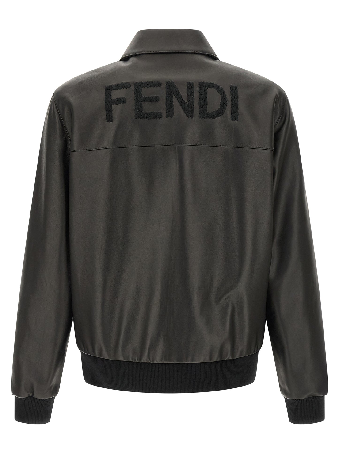 Black Lamb Leather Leather Jacket