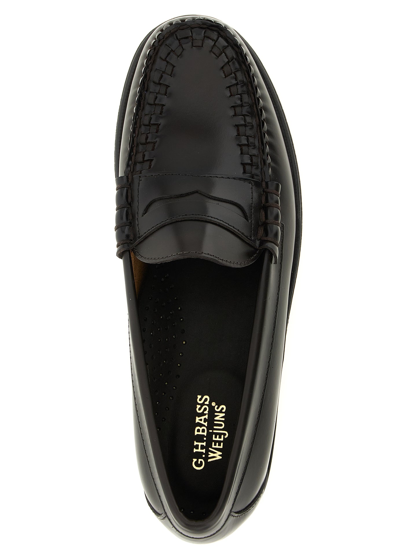 Brown Cowhide Slip-On Loafers