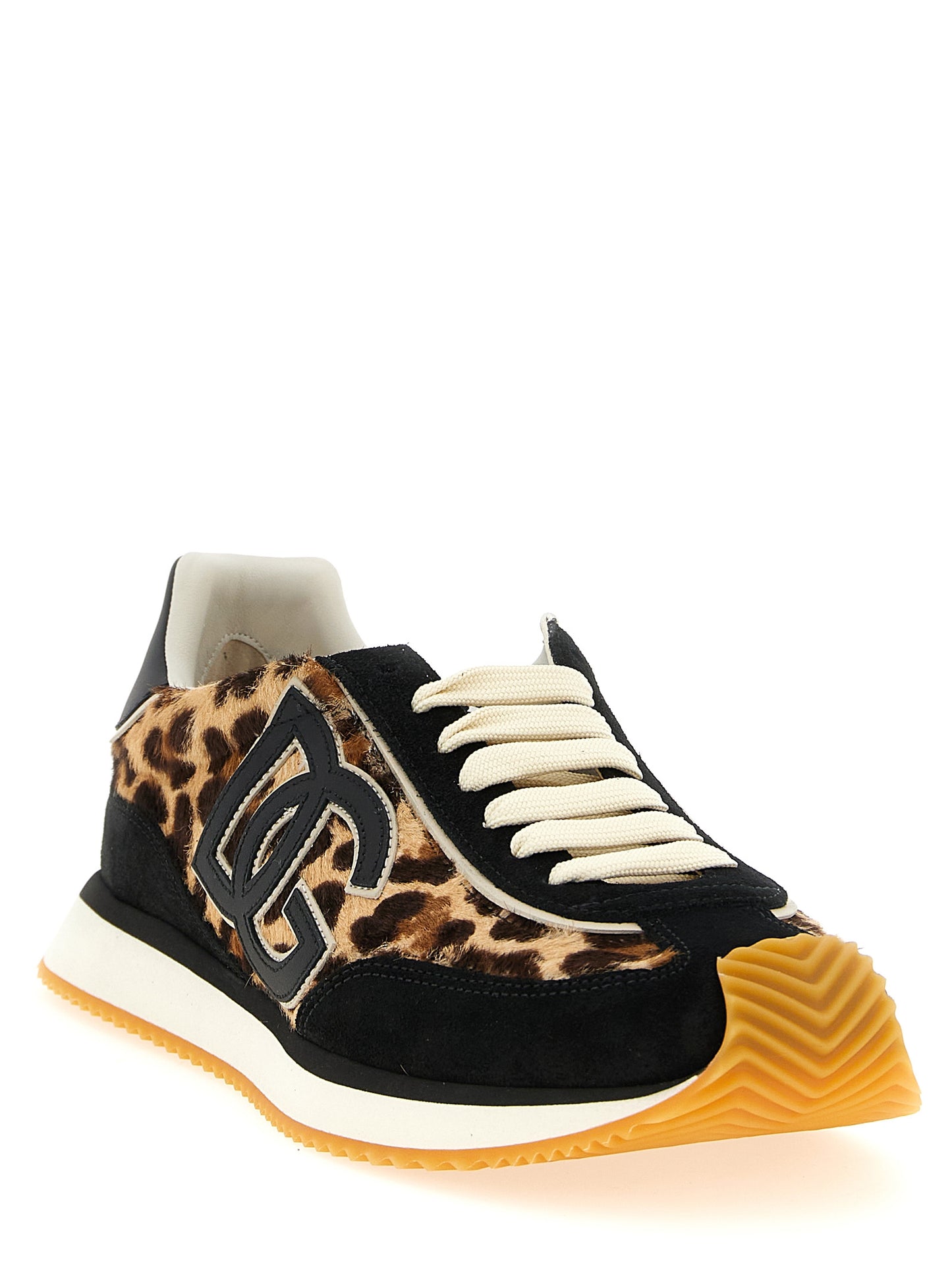 Multicolor Calfskin Low Top Sneakers