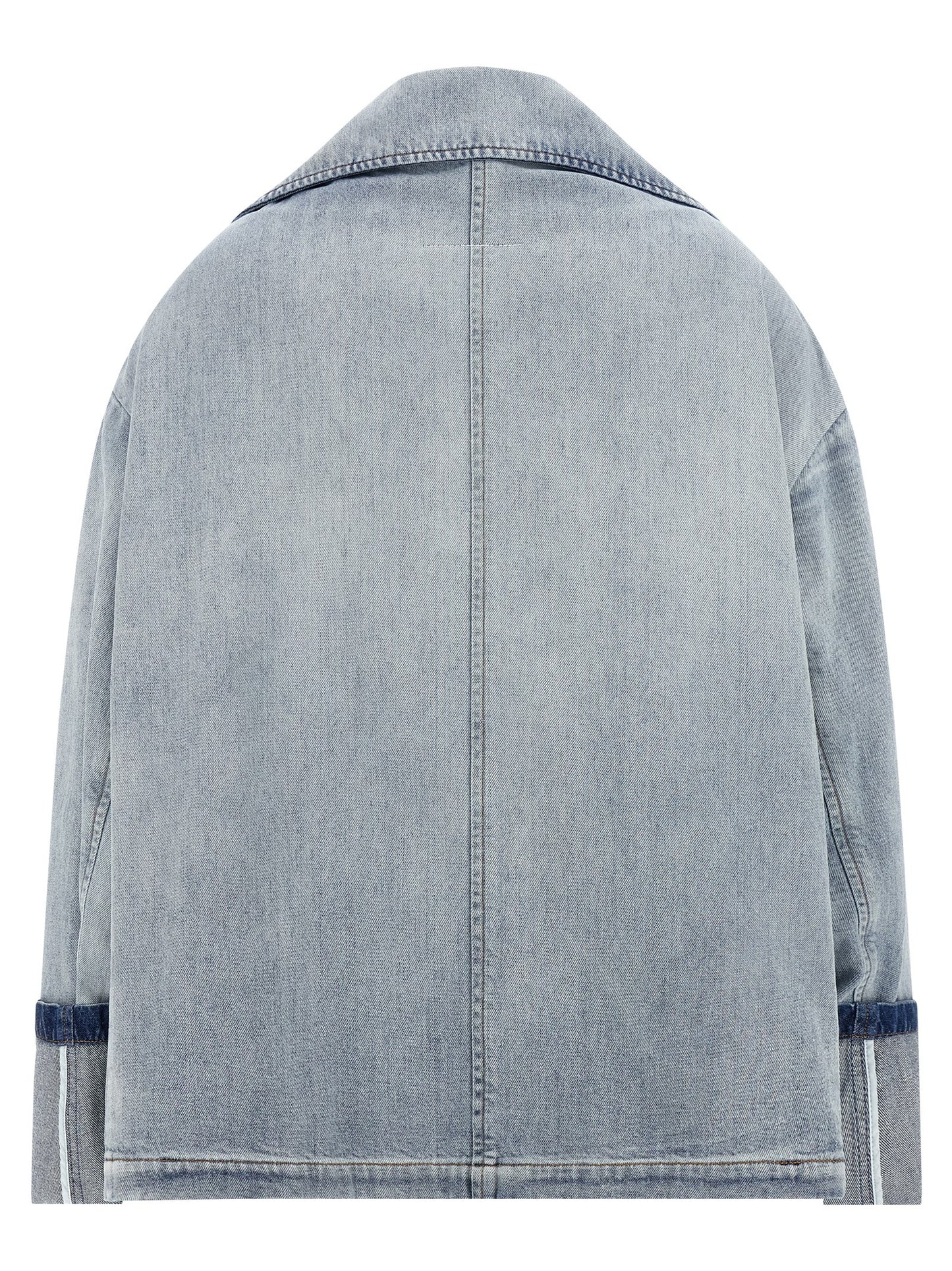 Blue Cotton Denim Jacket