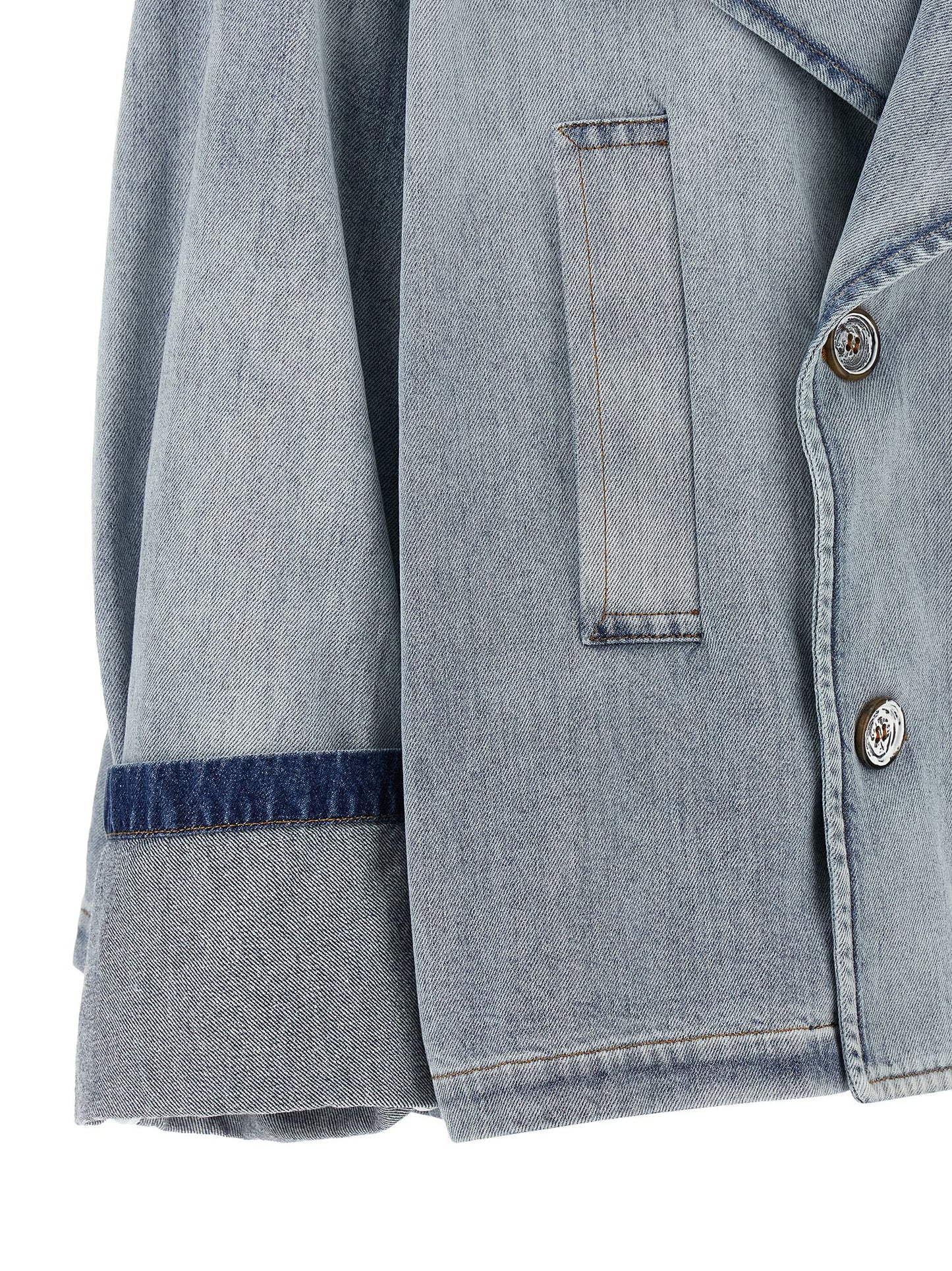 Blue Cotton Denim Jacket