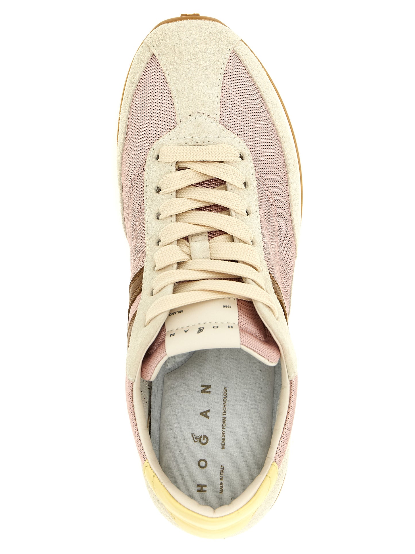 Multicolor Cotton Athletic Sneakers