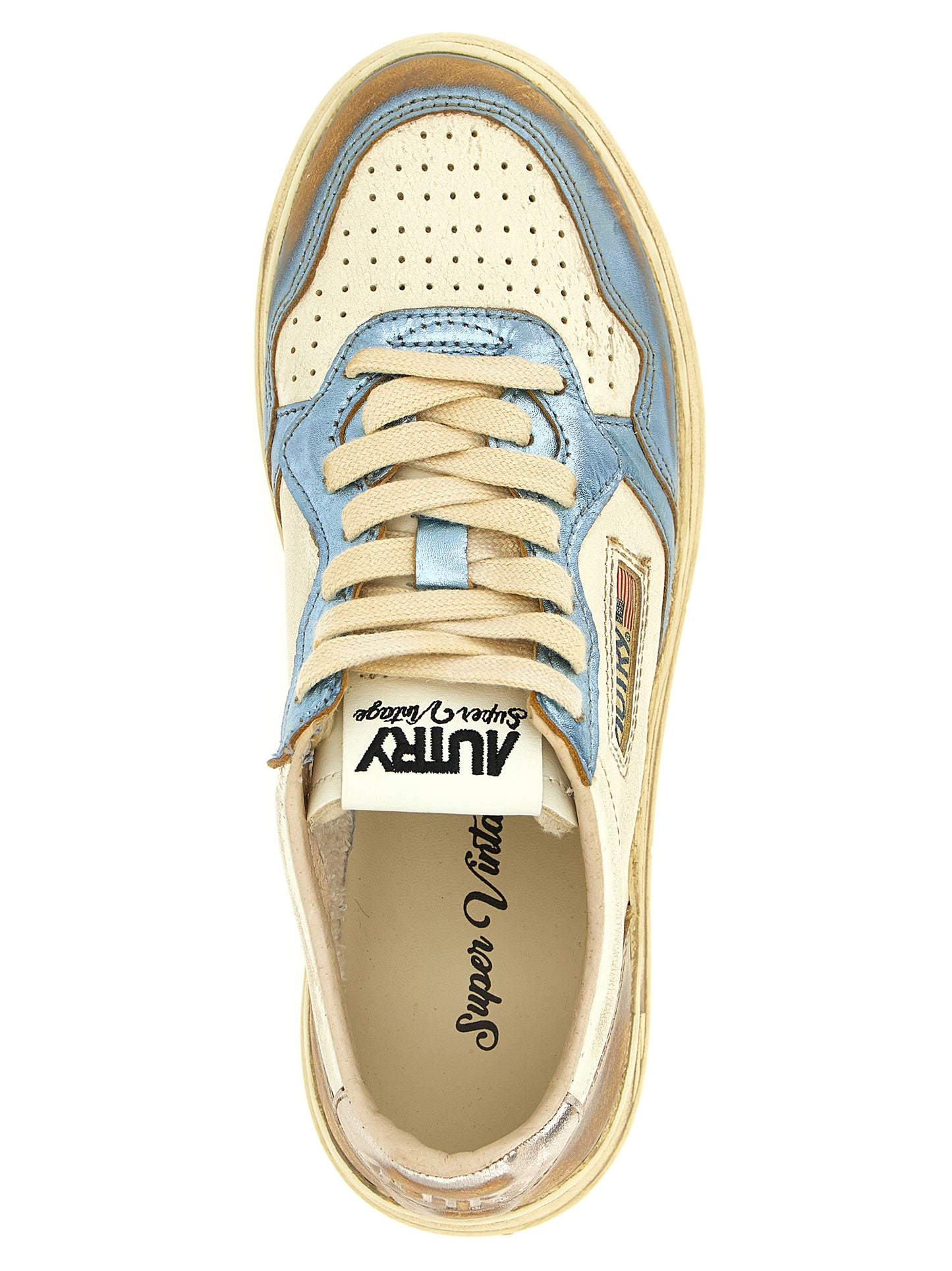 Multicolor Bull Skin Low Top Sneakers