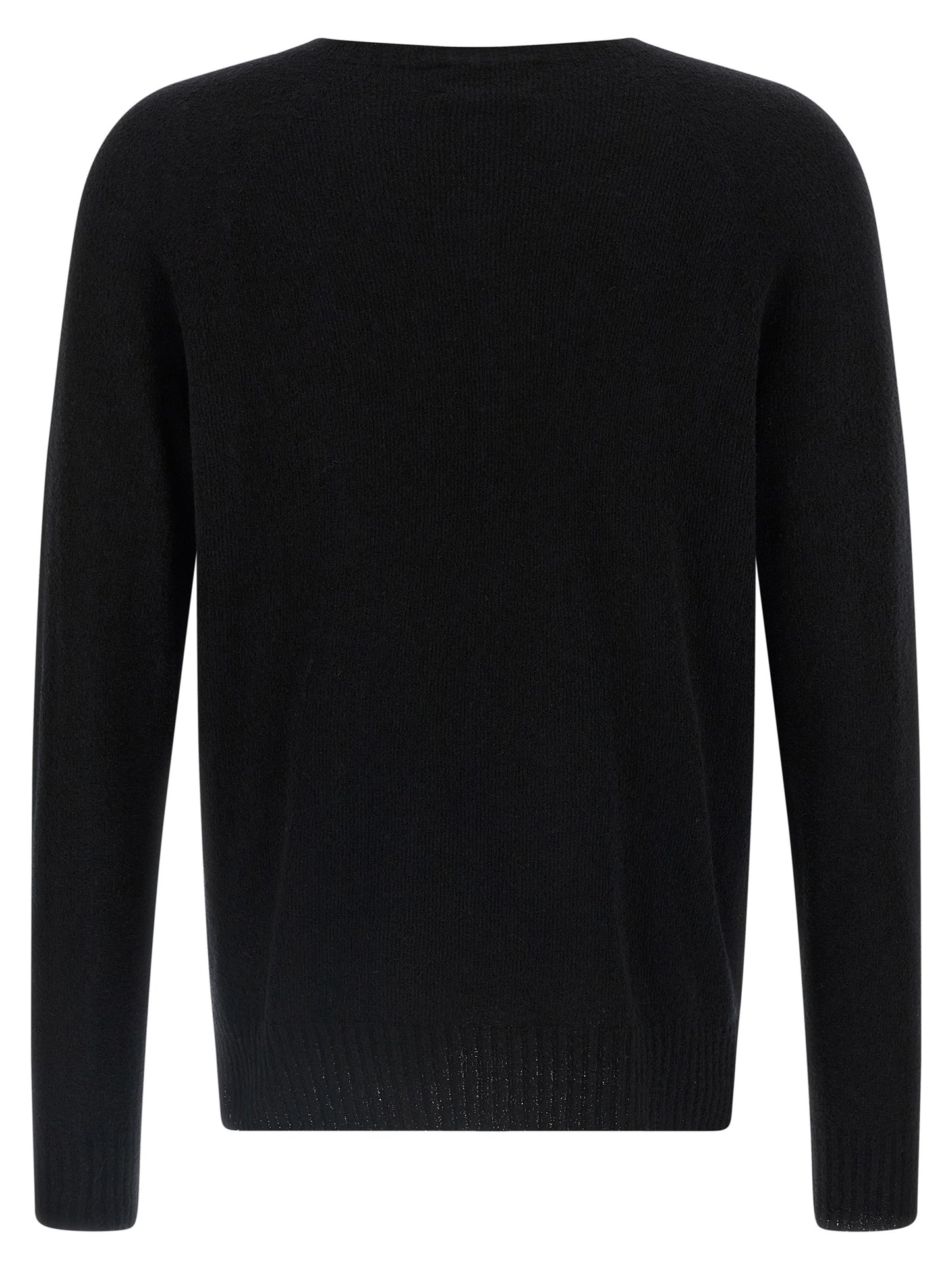Black Cotton Cardigan