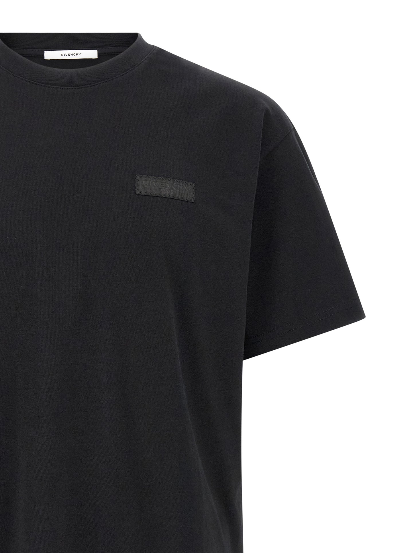 Black Cotton T-Shirt