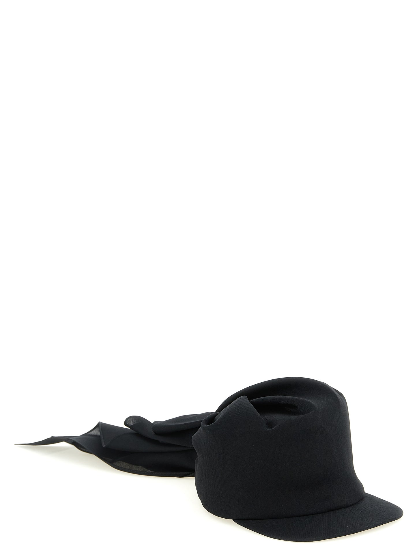 Black Silk Cap (Baseball Hat)