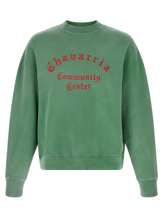 Bicolor Cotton Sweatshirt