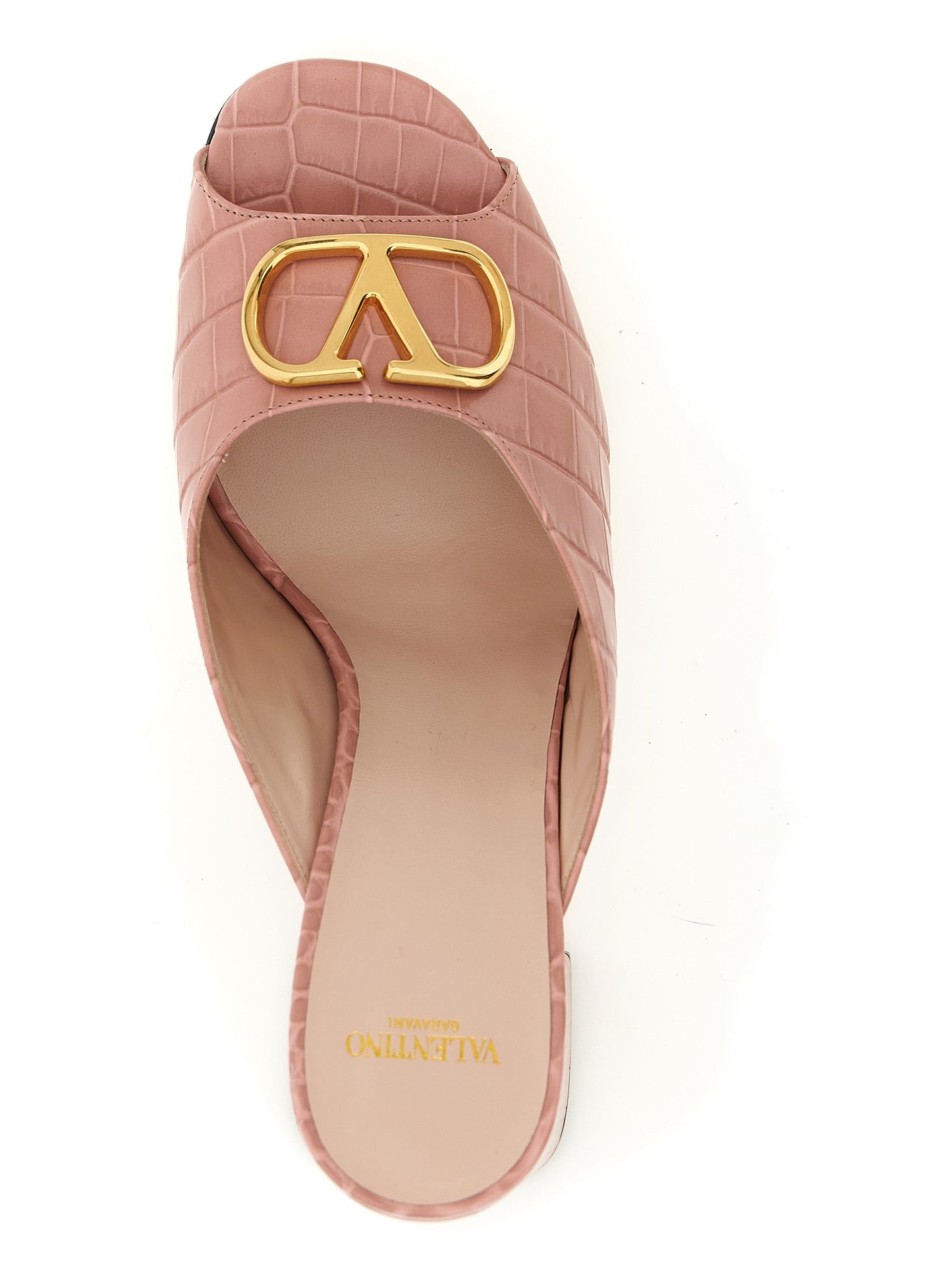 Multicolor Calfskin Stiletto Heel Sandals