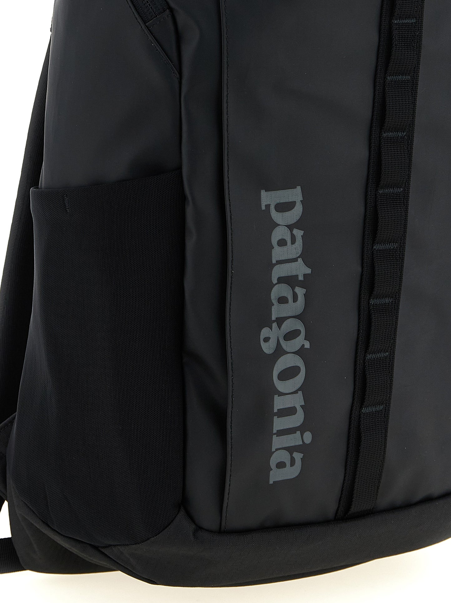 Black Polyester Backpack