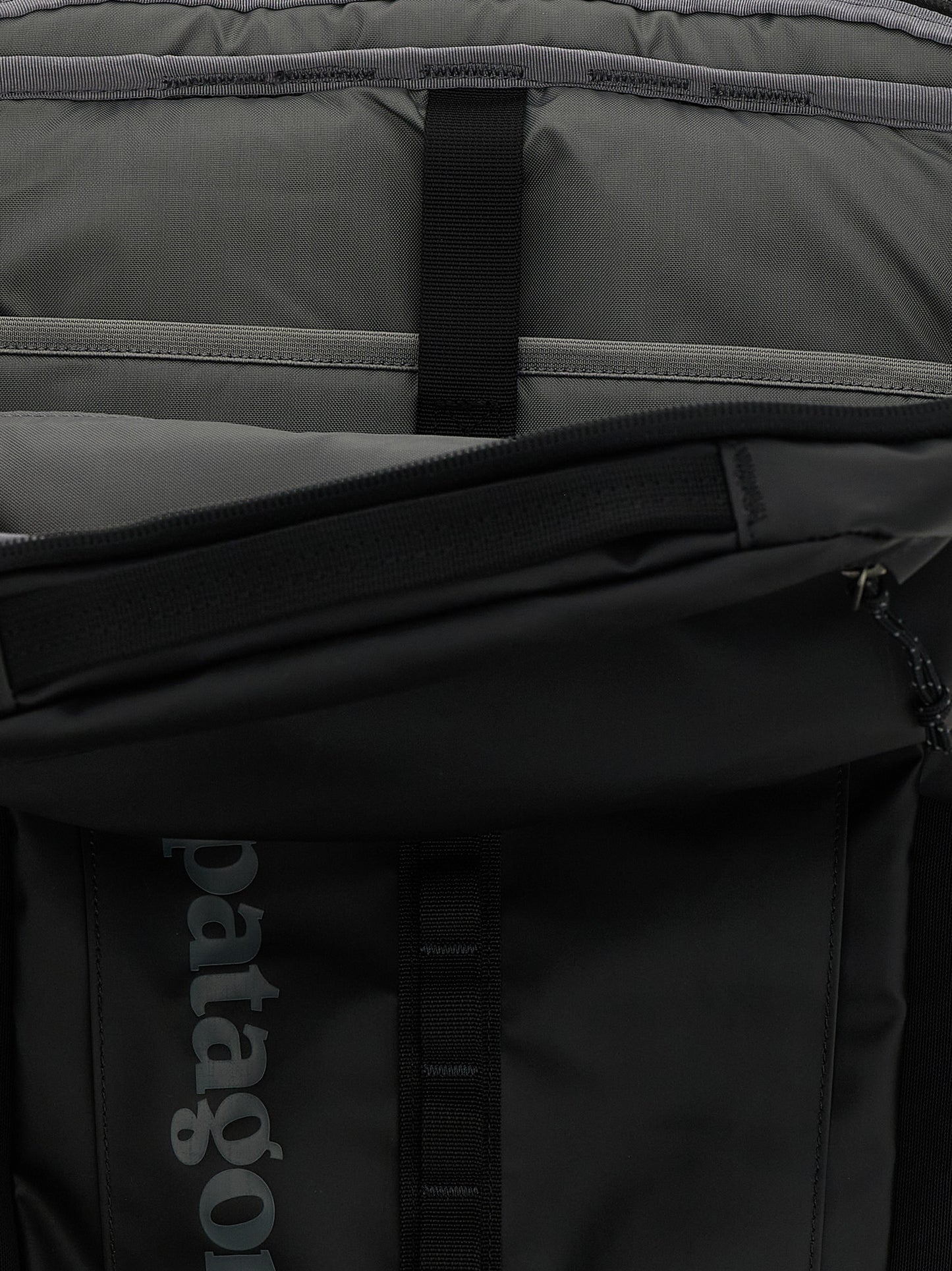 Black Polyester Backpack