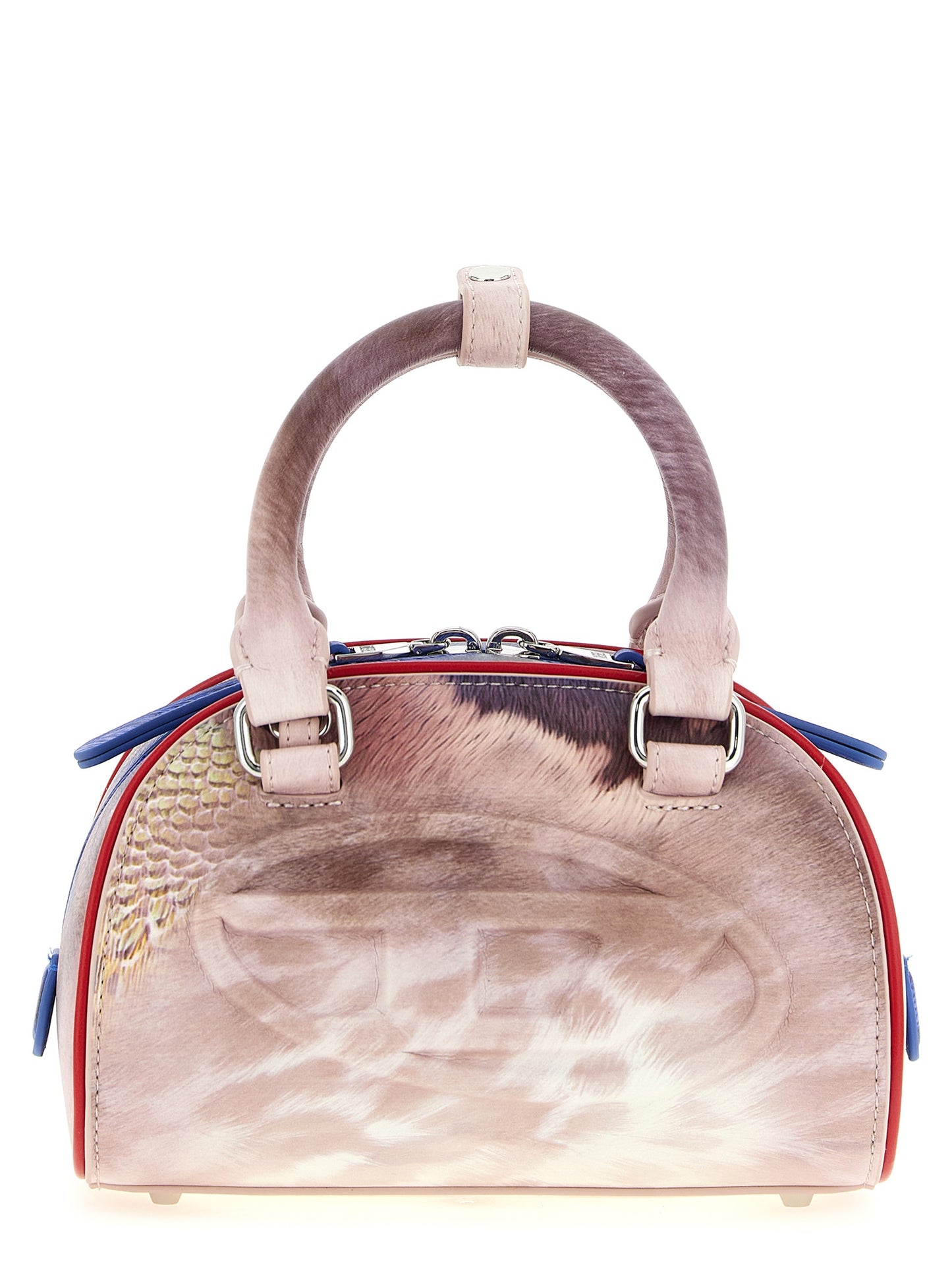 Multicolor Polyethylene Crossbody Bag