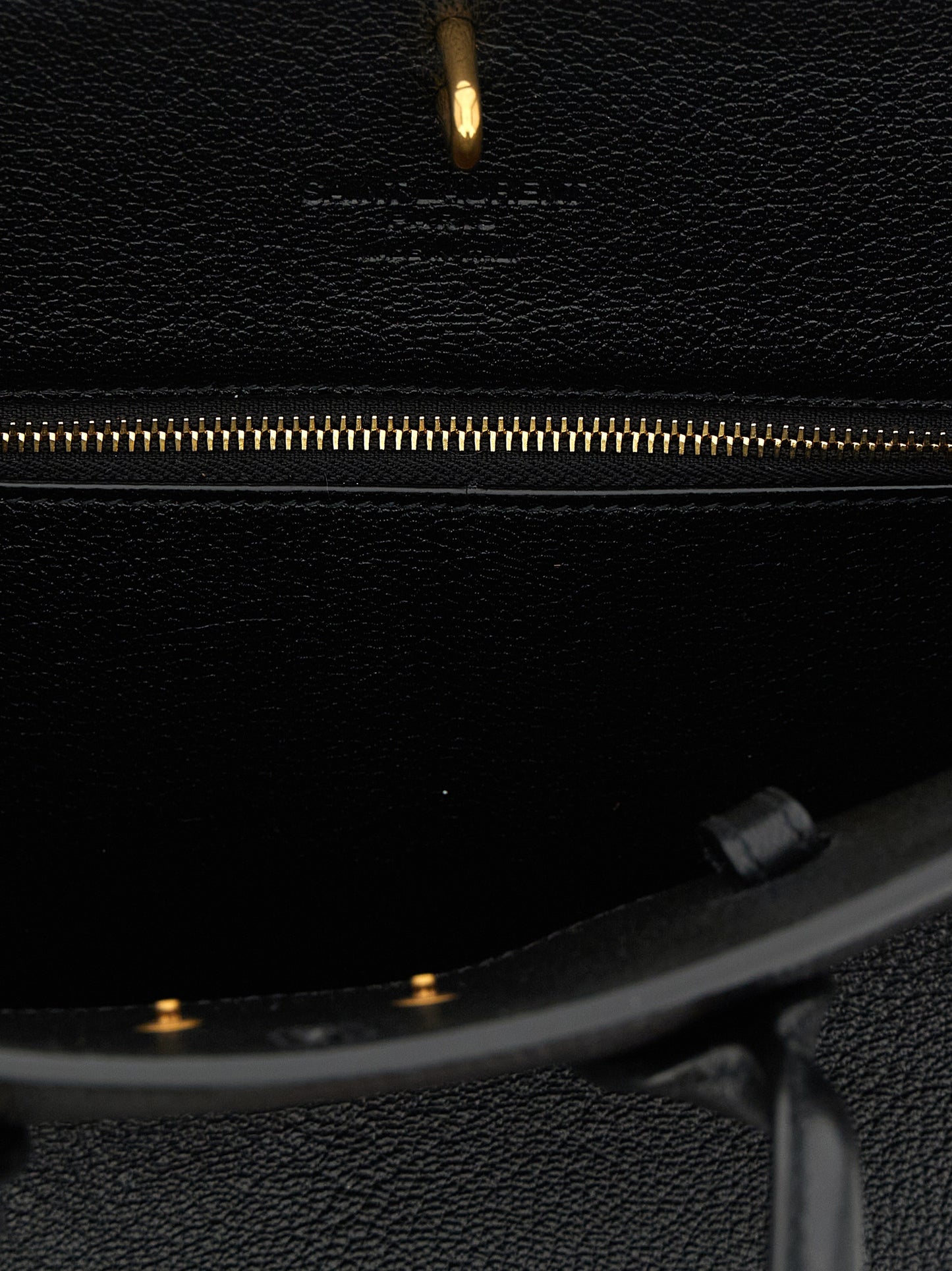 Black Goatskin Handbag