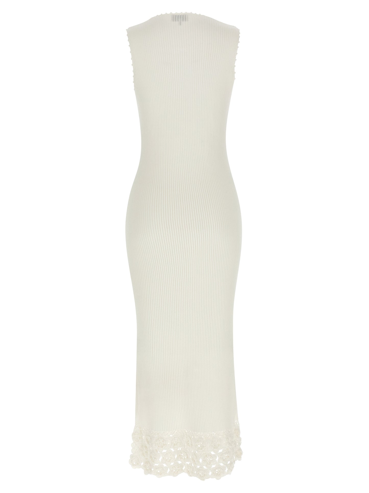 White Organic Cotton Long Dress