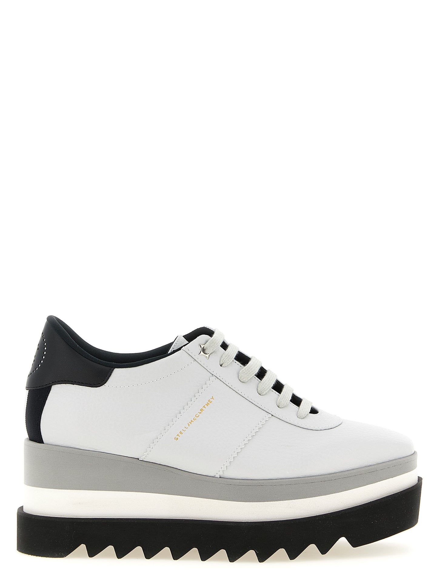 Gray Polyethylene Wedge Sandals