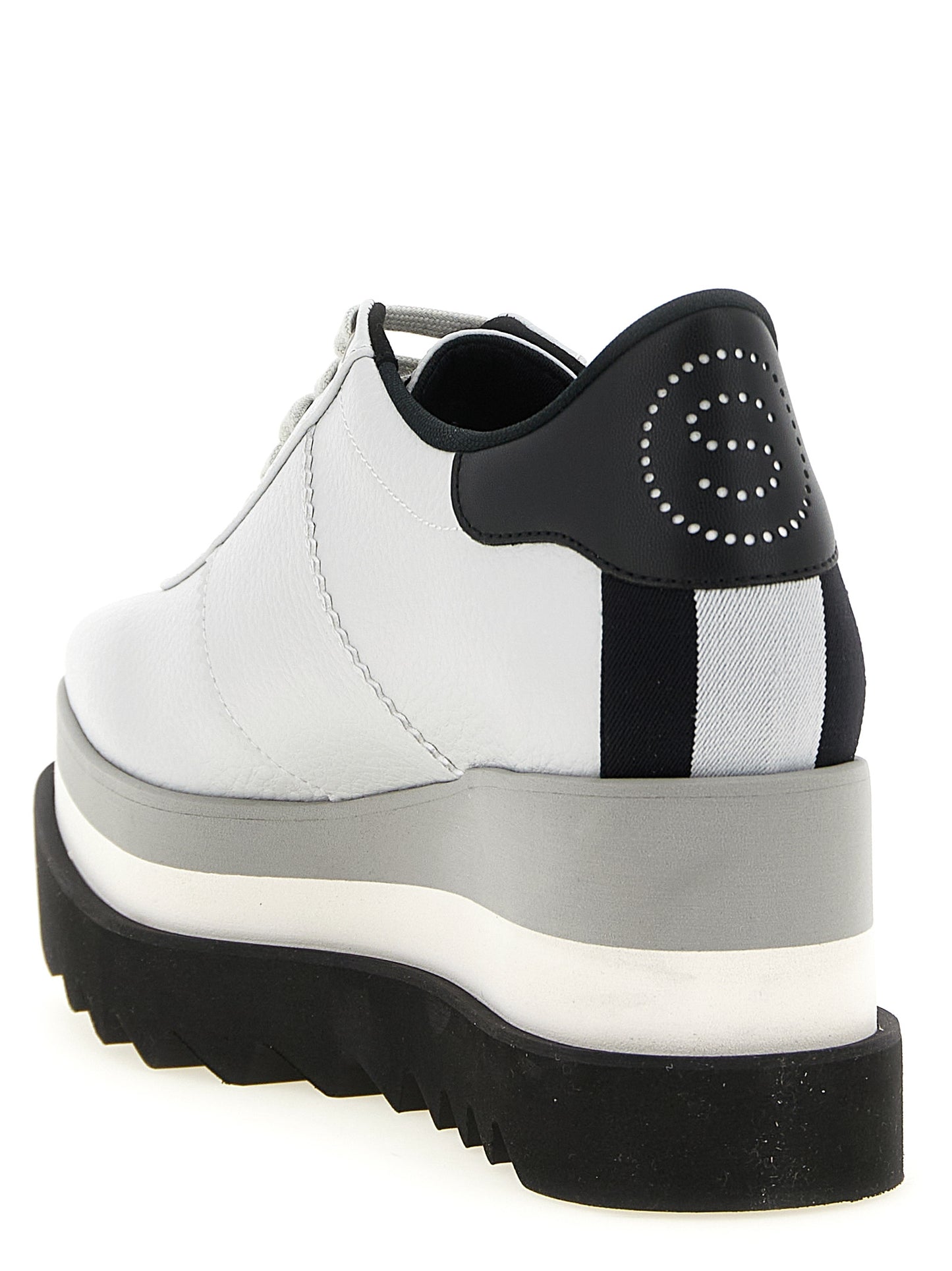 Gray Polyethylene Wedge Sandals
