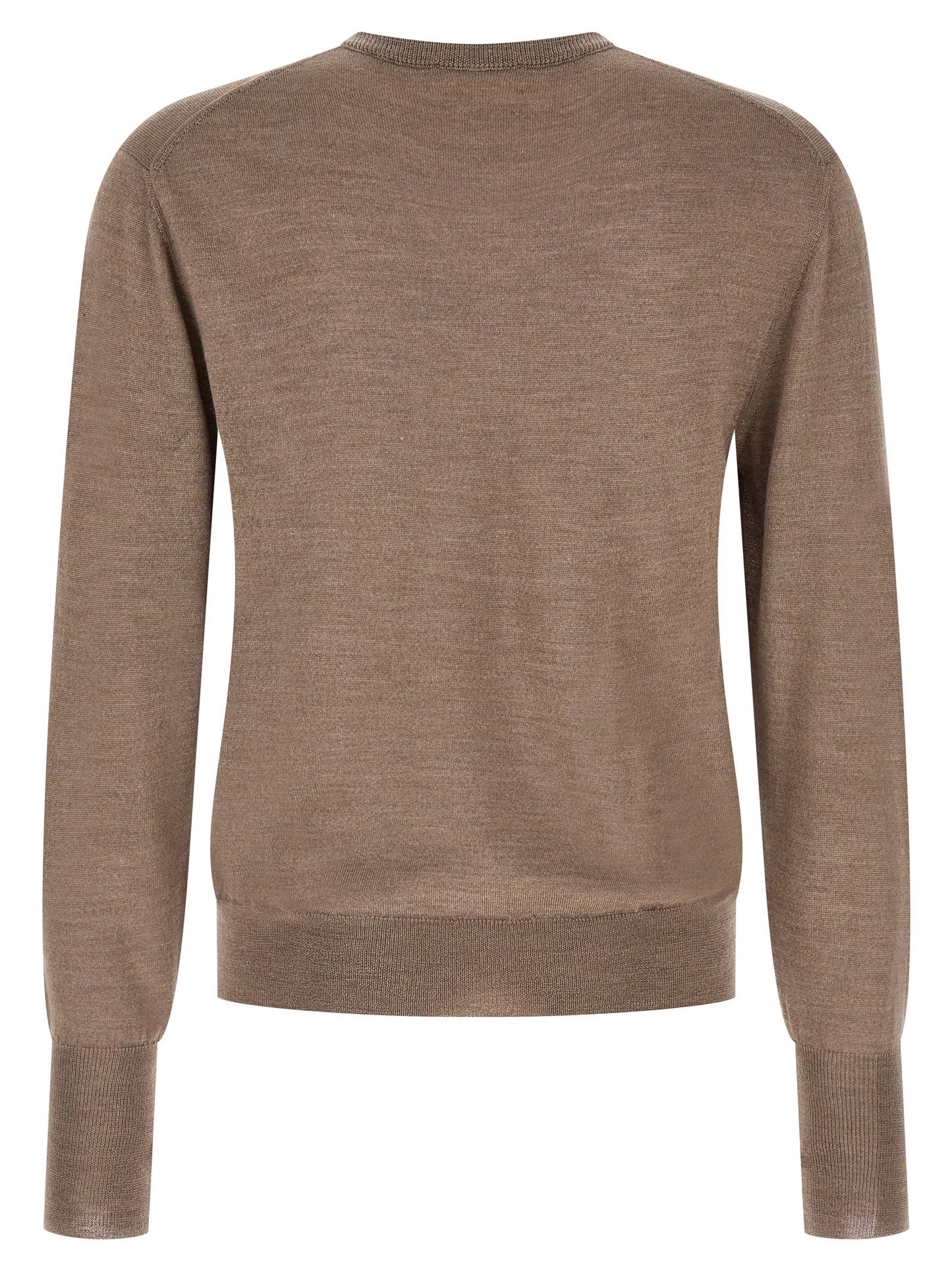Gray Virgin Wool Cardigan