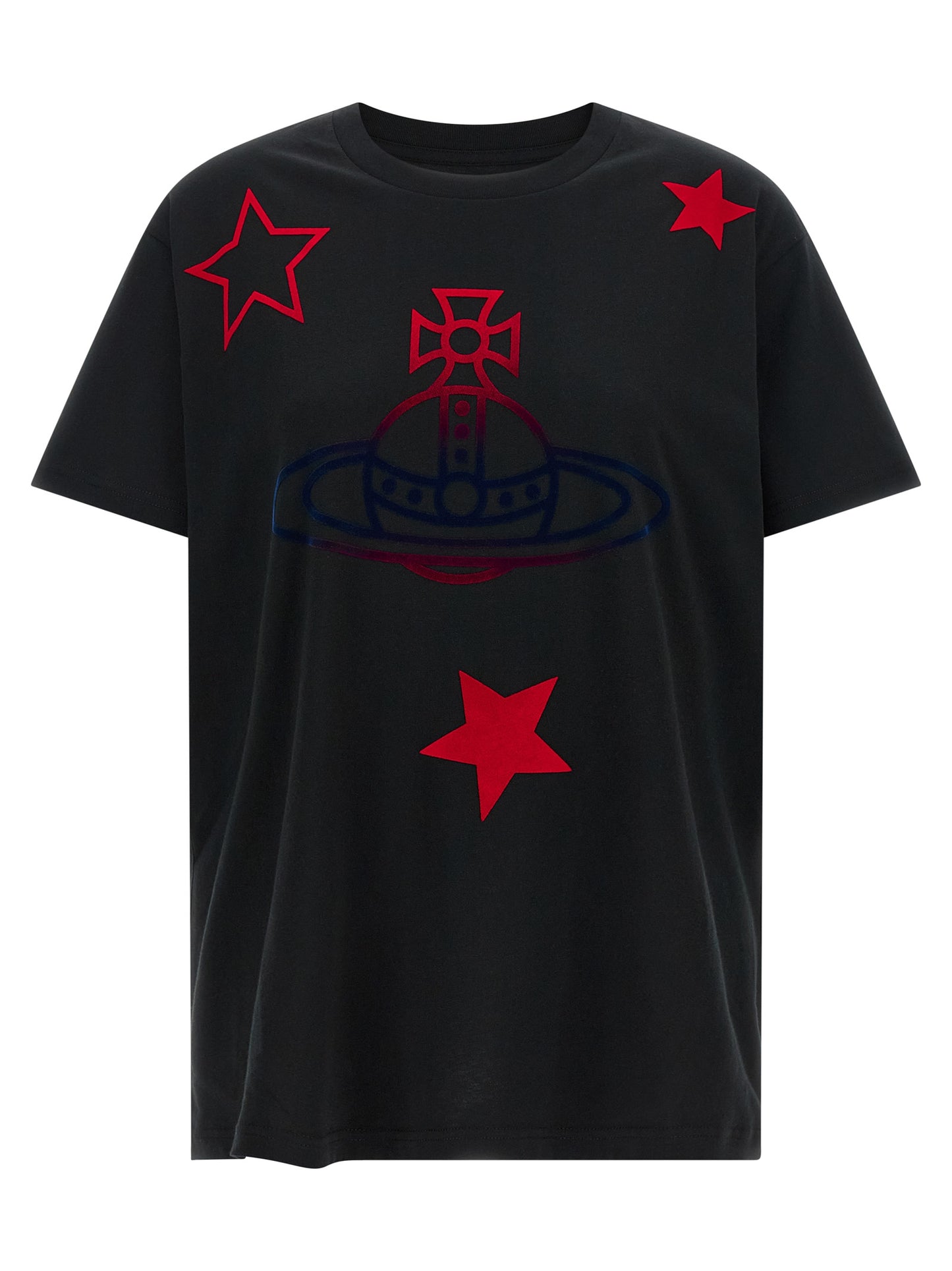 Black Cotton T-Shirt