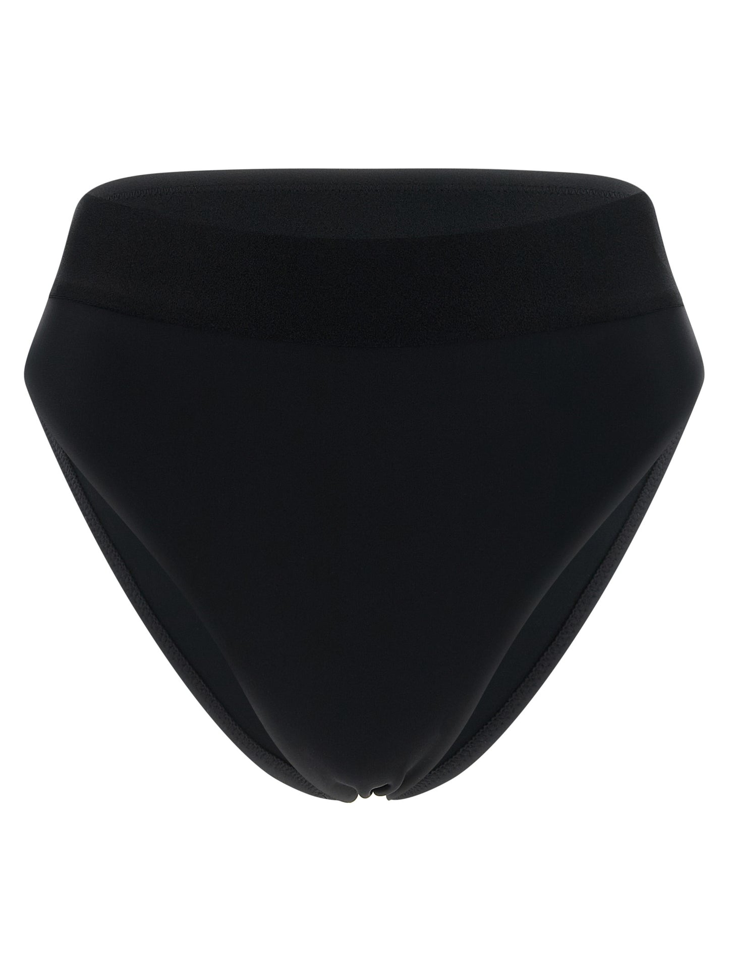Black Recycled Polyamide Swim Briefs