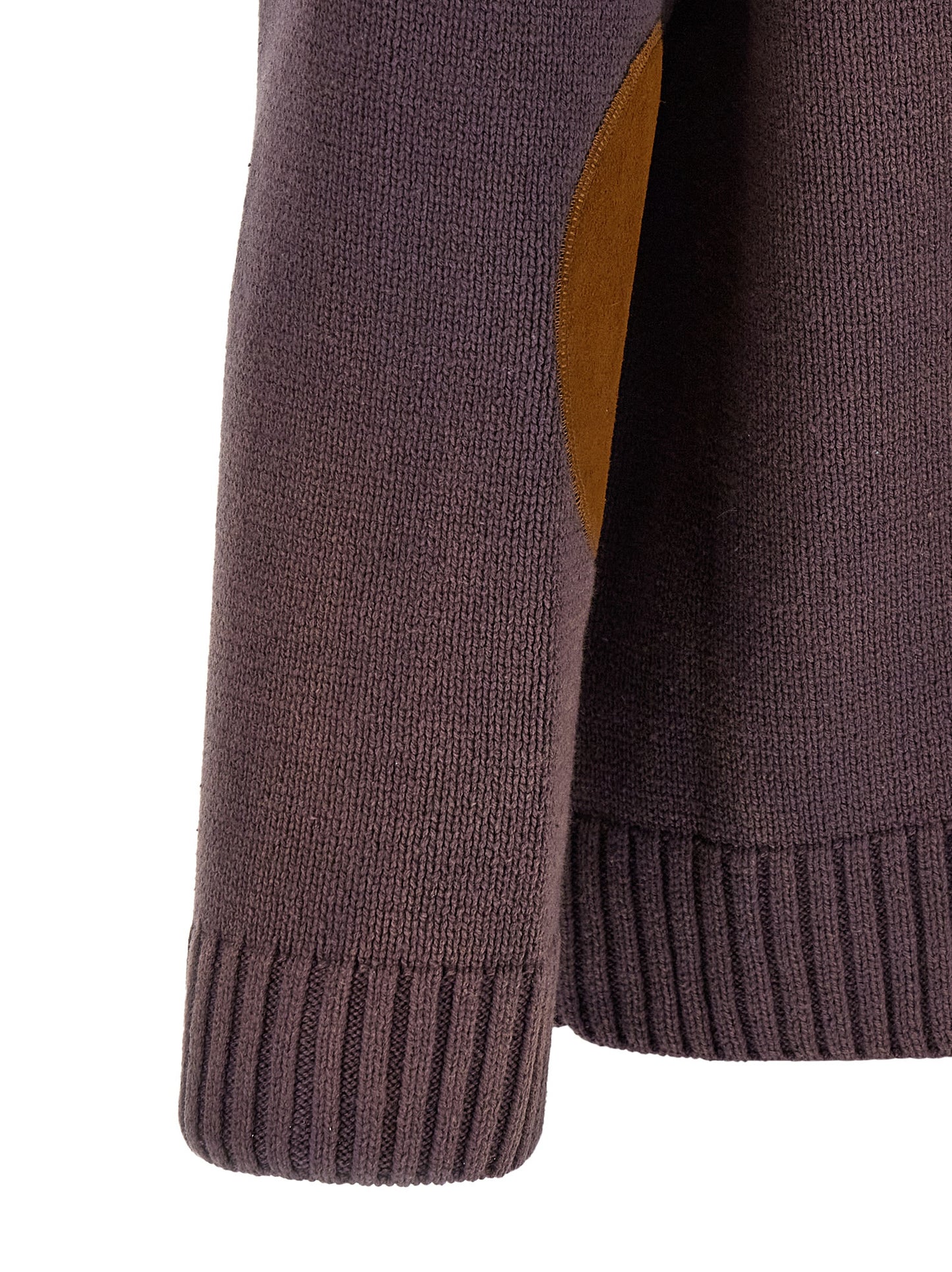 Brown Cotton Cardigan