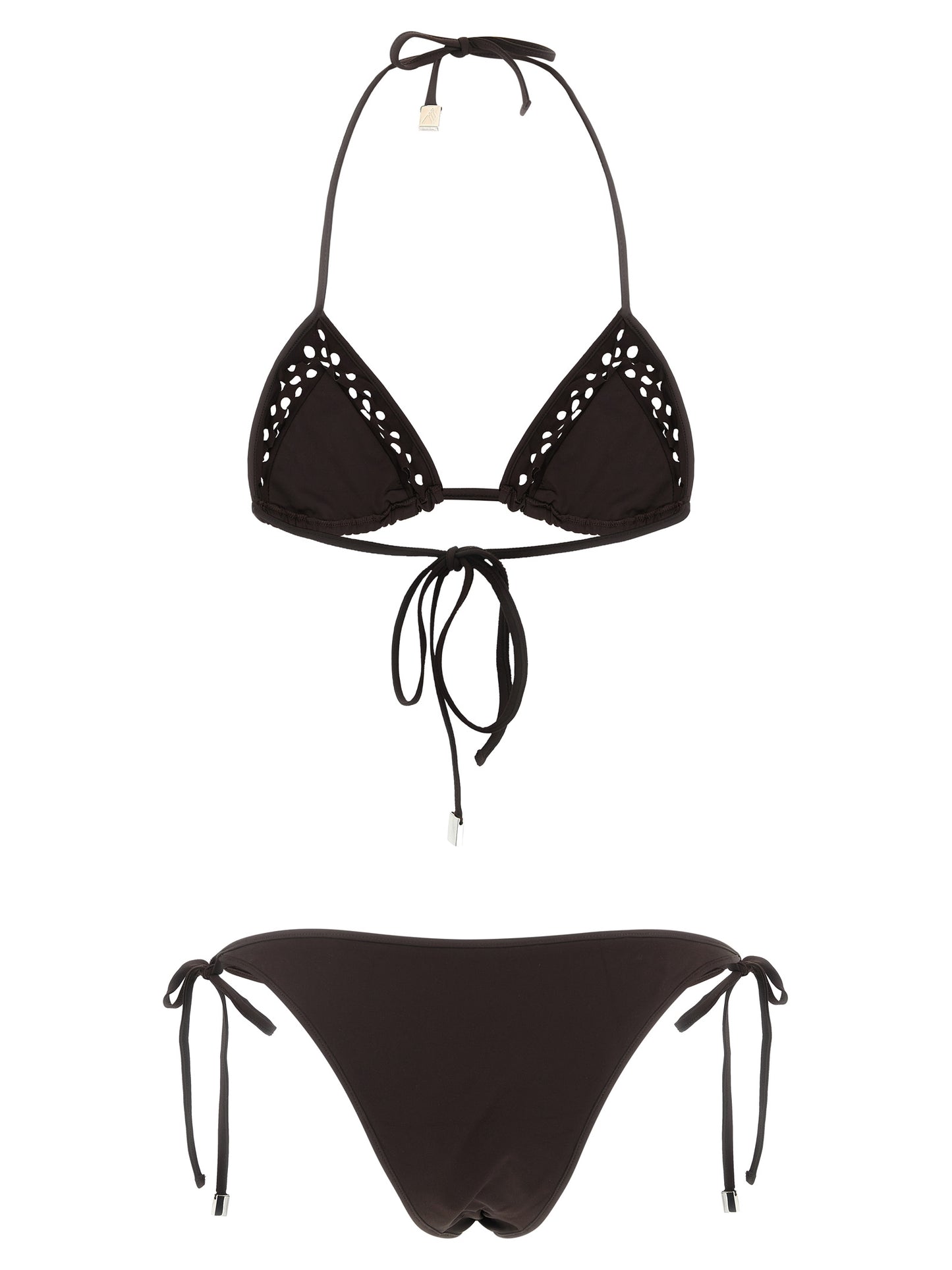 Brown Polyamide Bikini