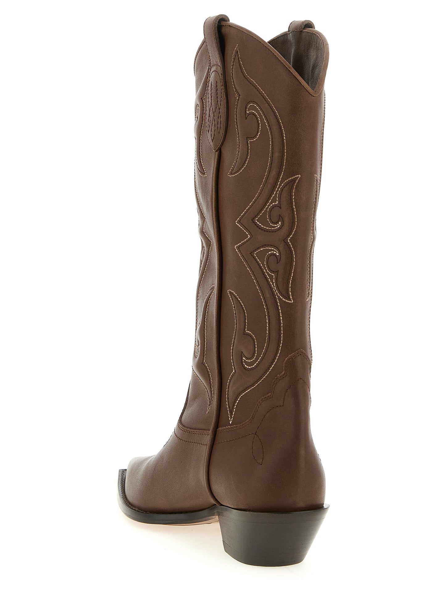 Brown Calfskin Chelsea Boots