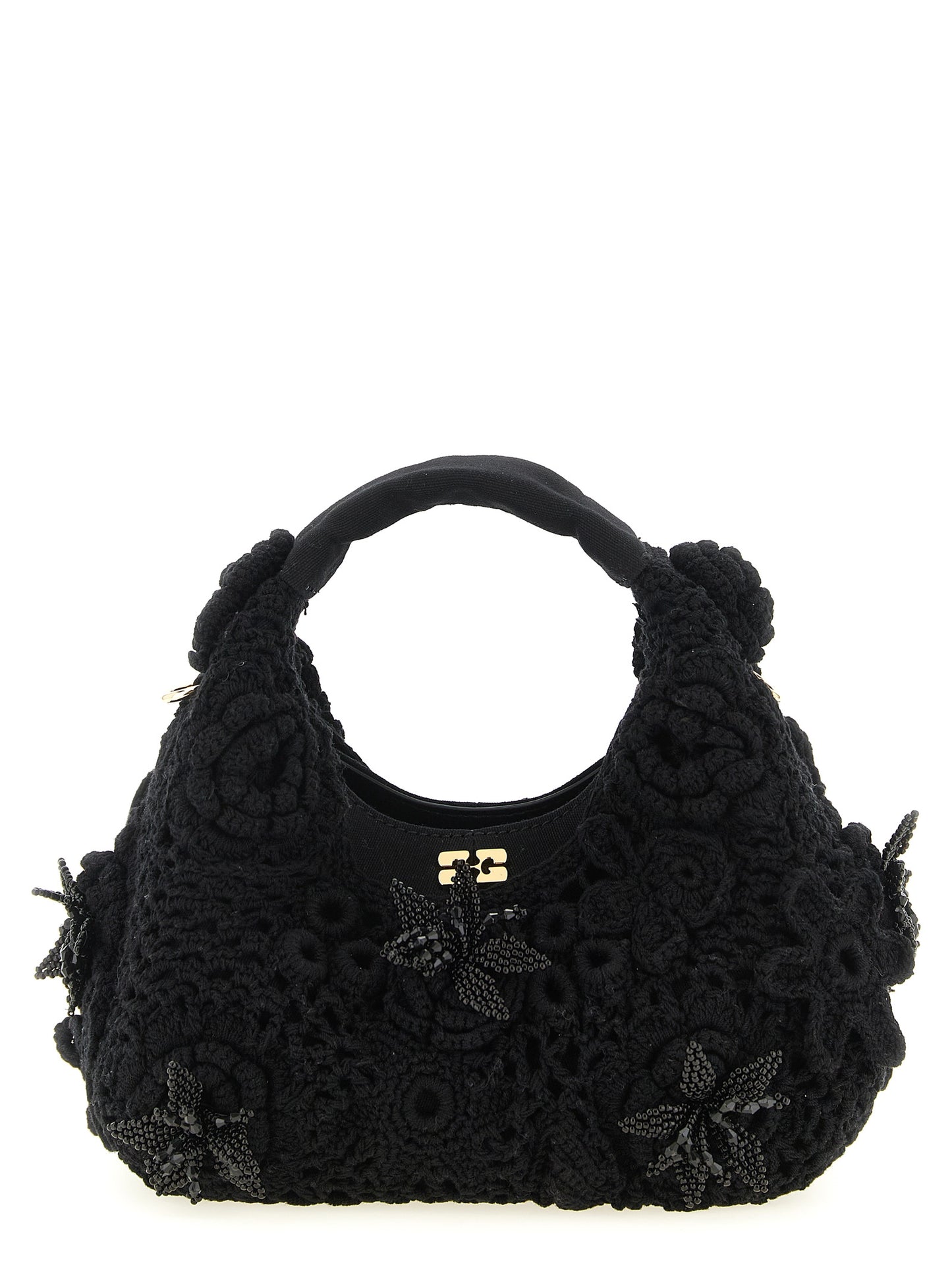 Black Organic Cotton Handbag
