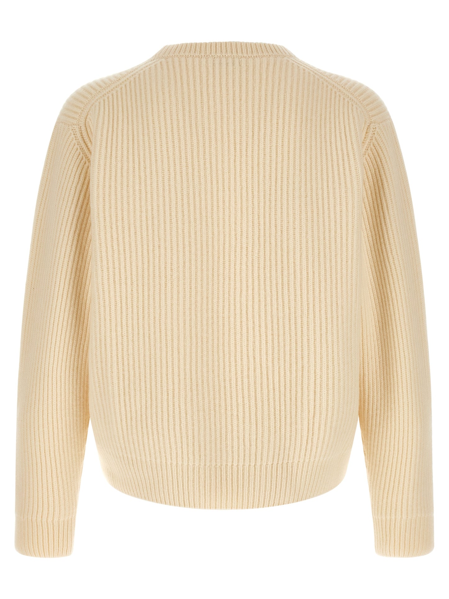White Wool Cardigan