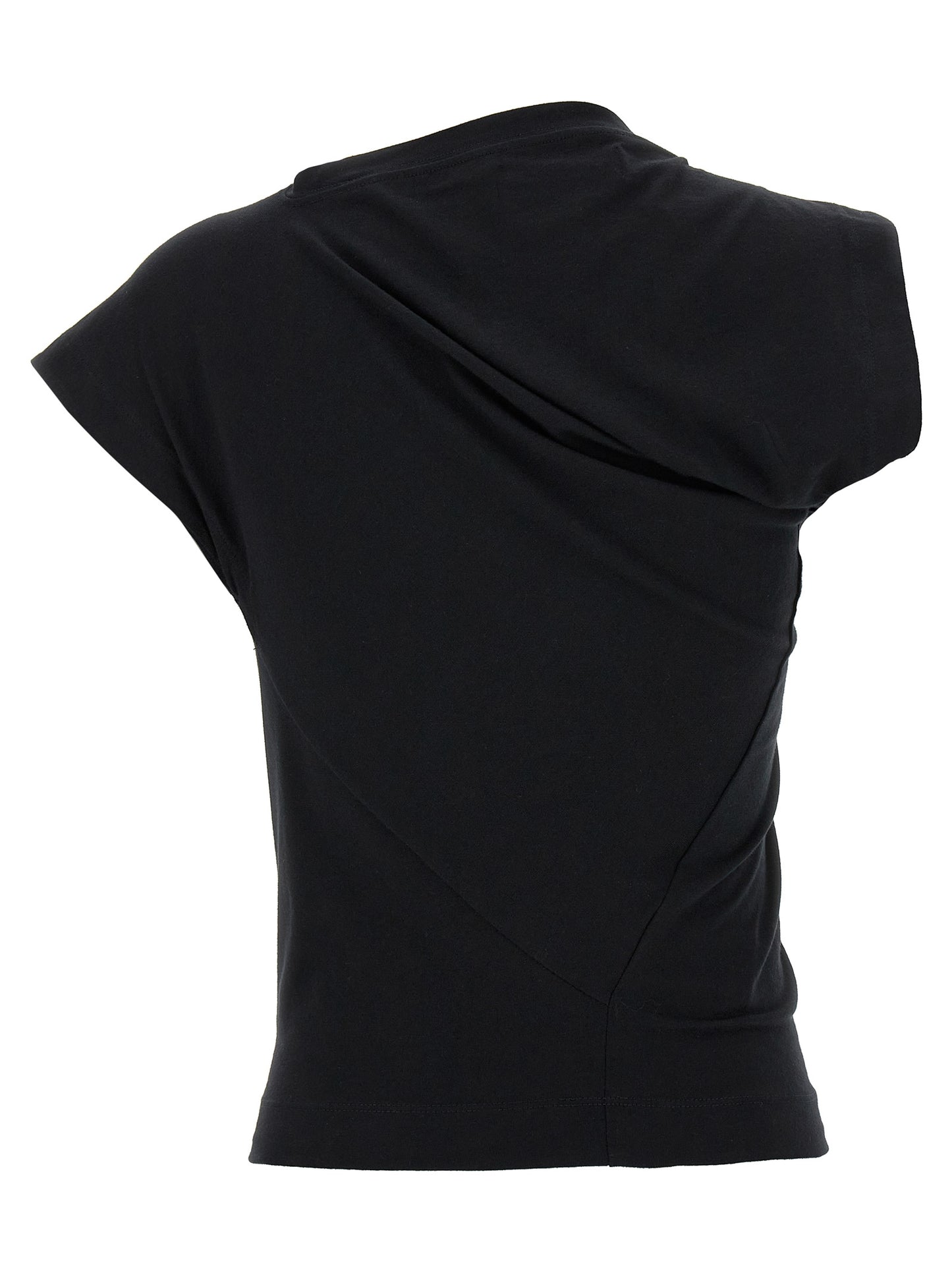 Black Cotton T-Shirt