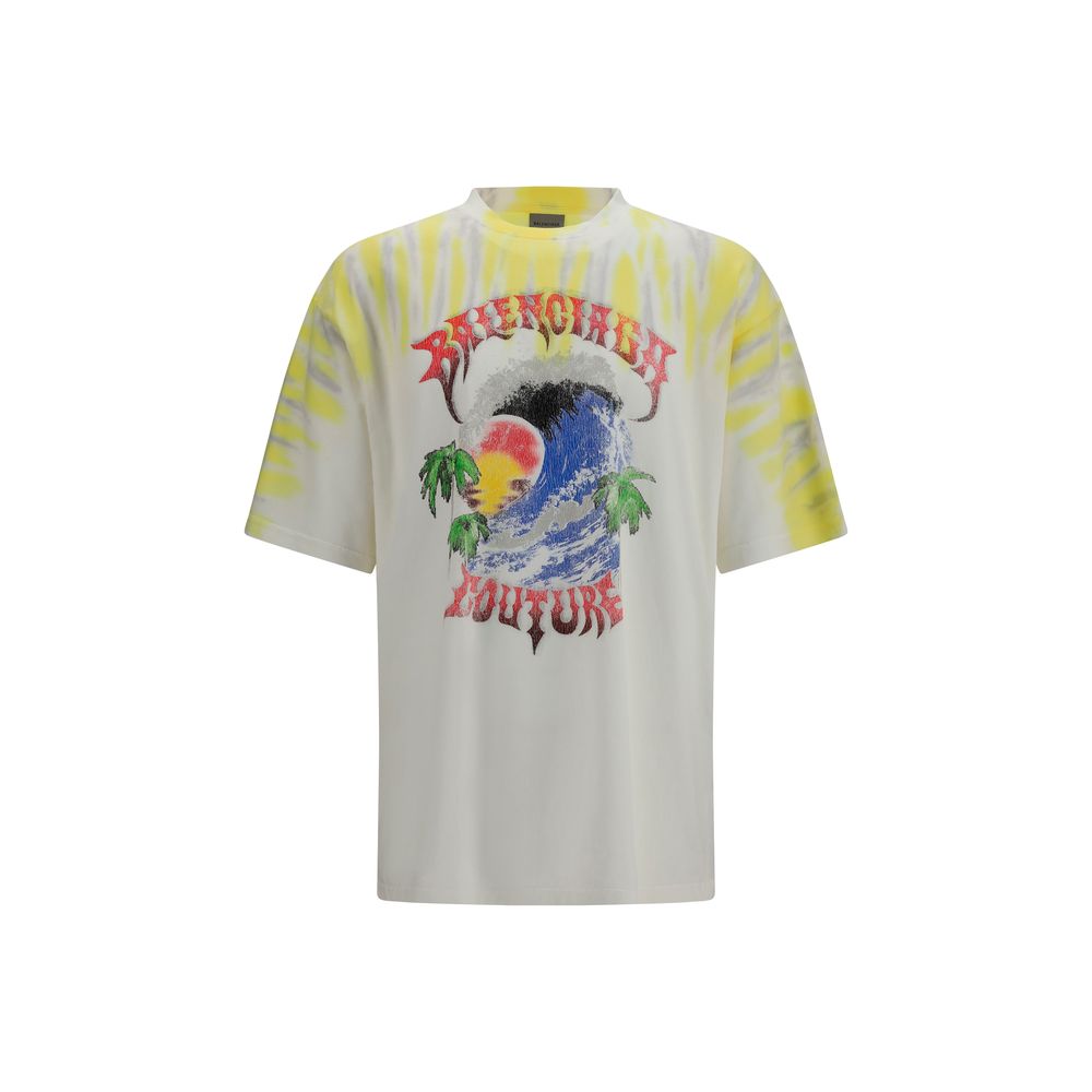 Bicolor Cotton T-Shirt