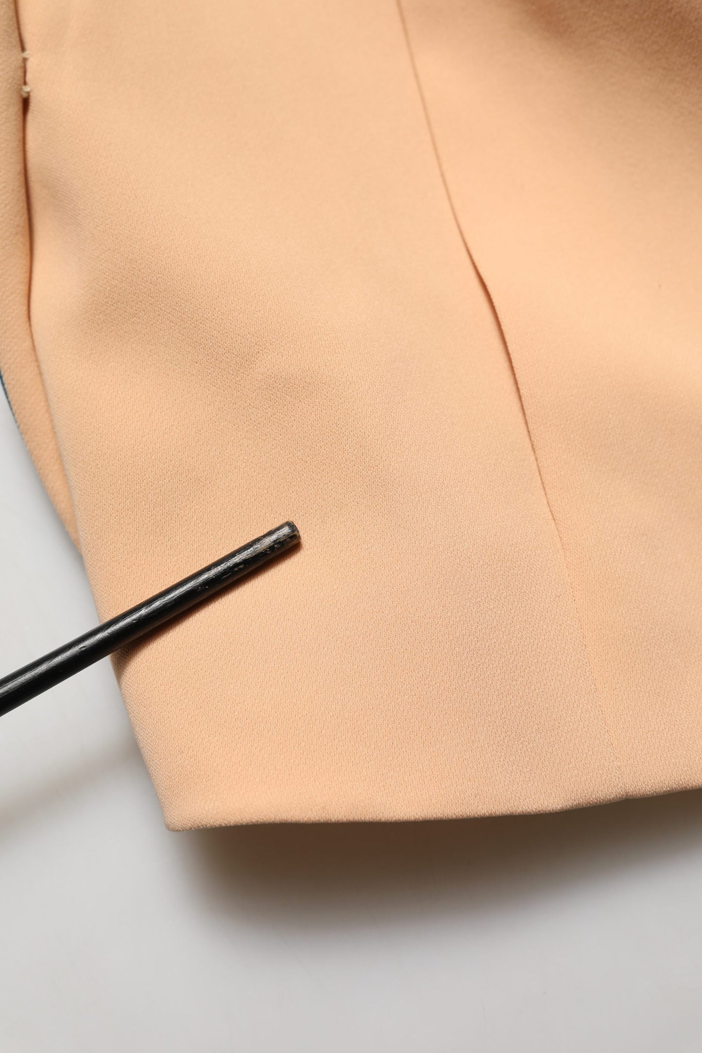 Dark Green Beige Polyester Overcoat Women Blazer Jacket