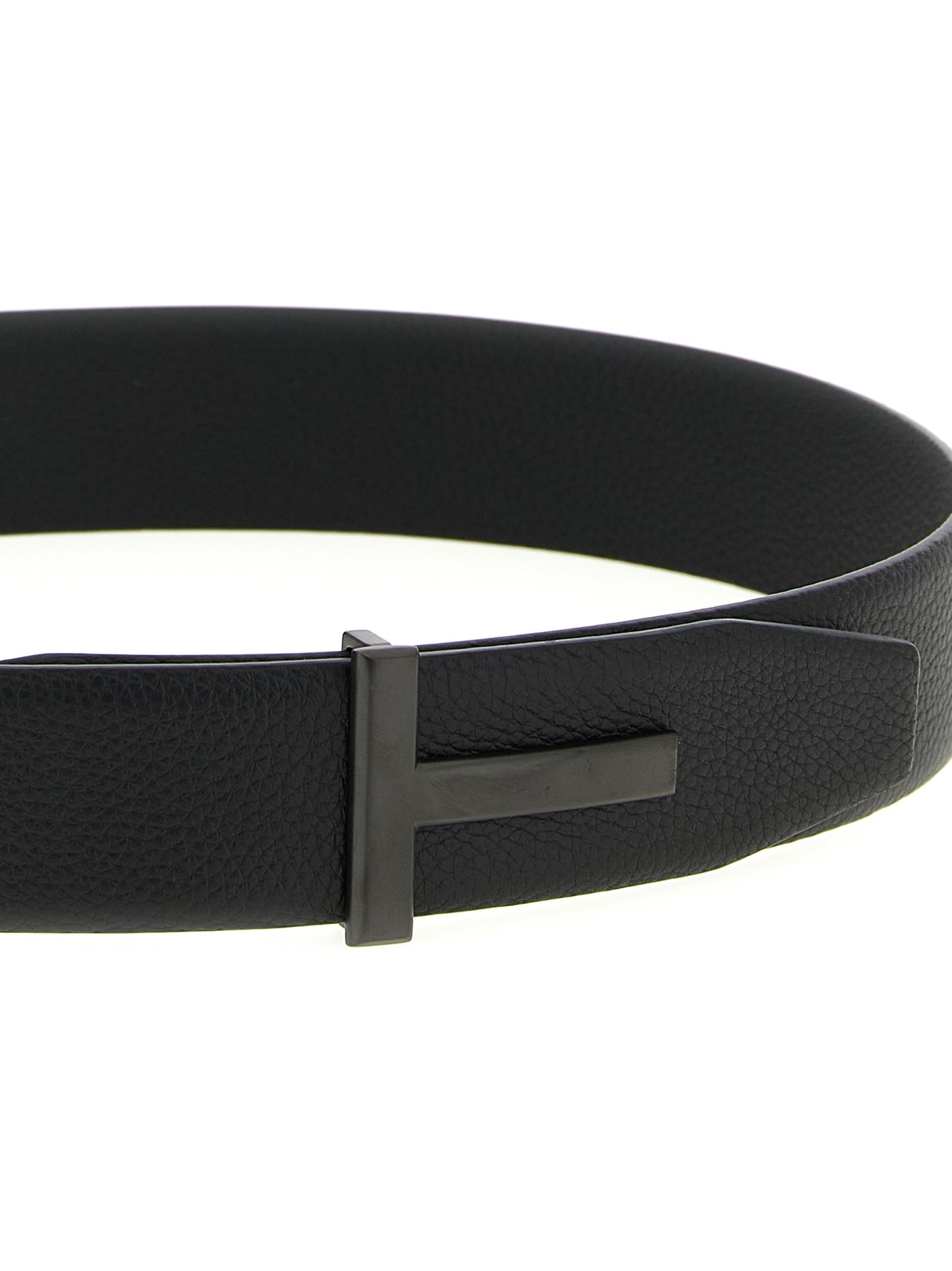 Black Calfskin Belt
