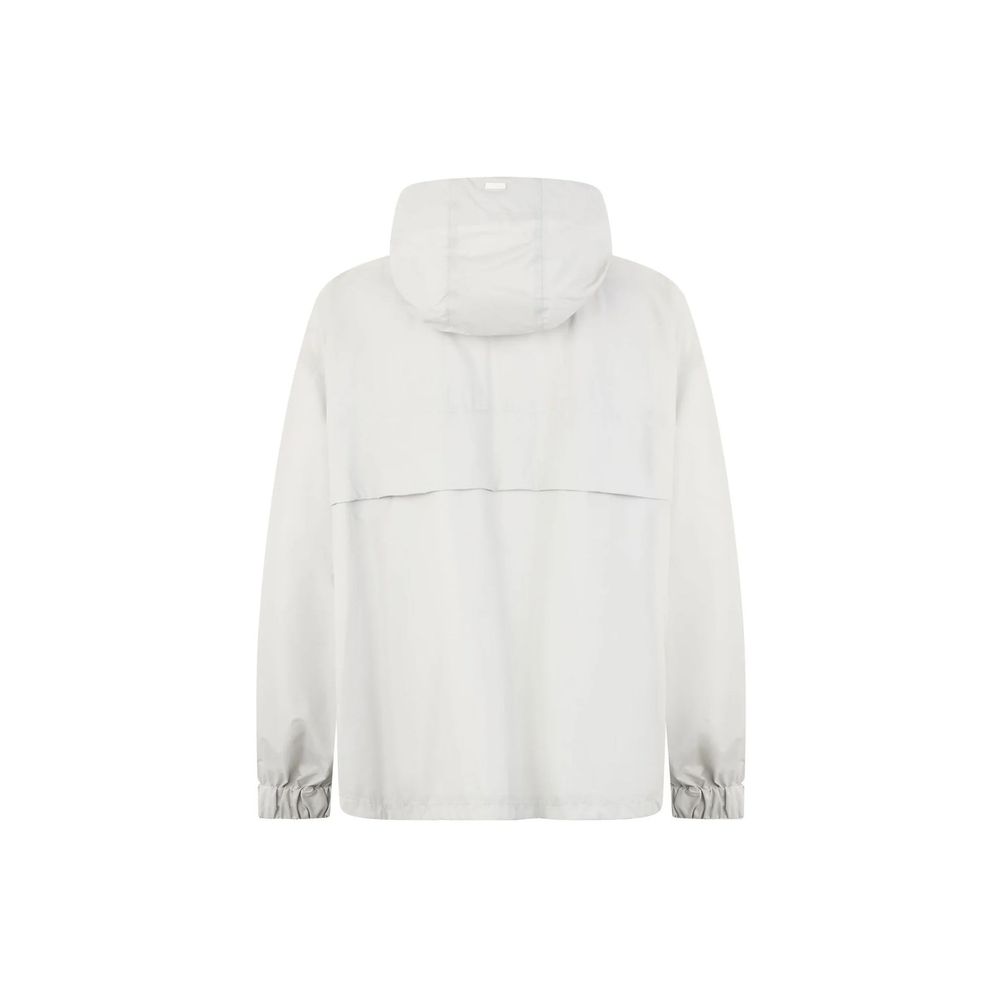 Gray Polyamide Shell Jacket