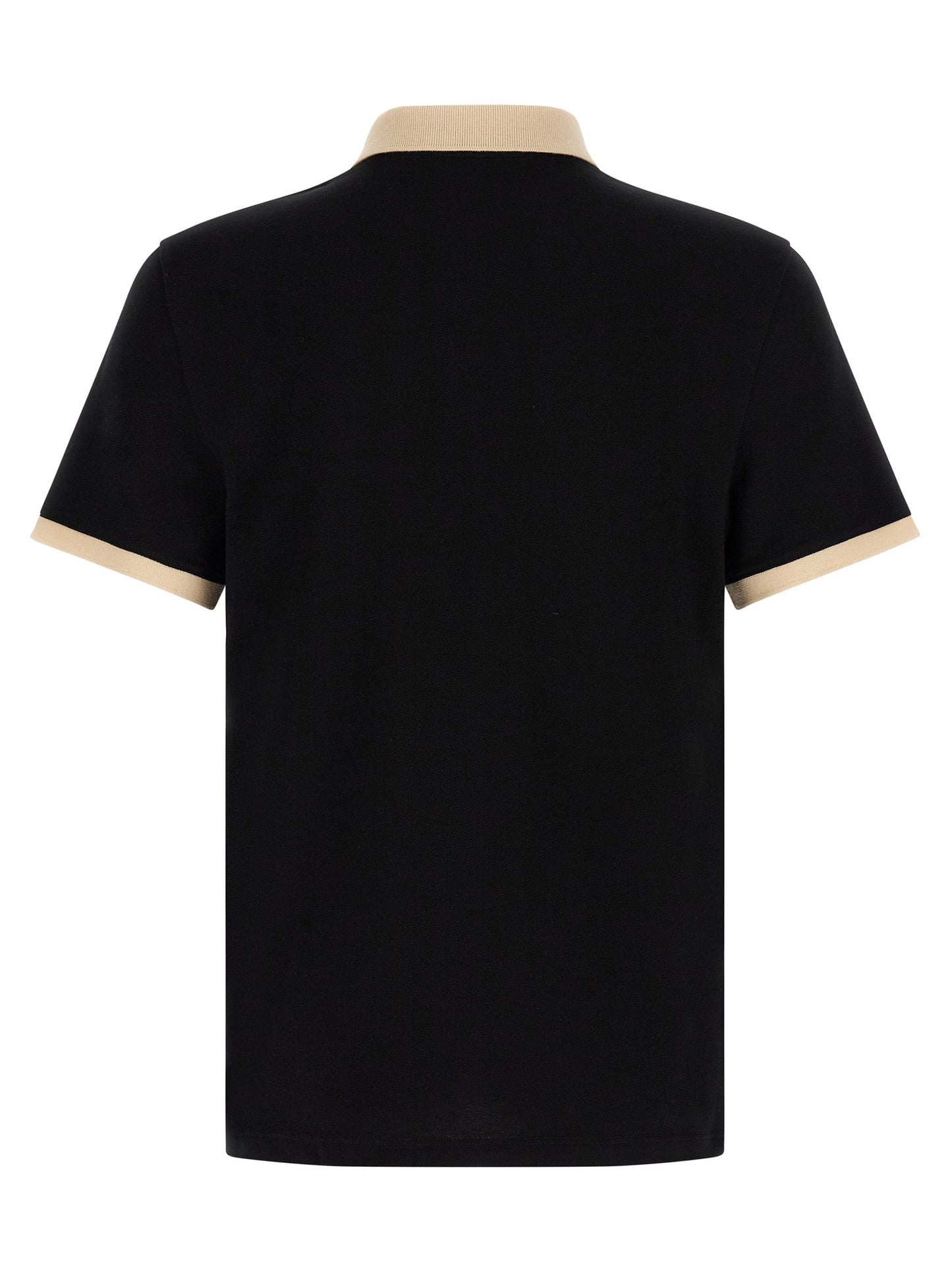 Bicolor Cotton Polo Shirt