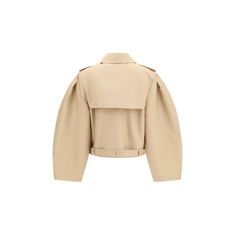 Beige Cotton Jacket