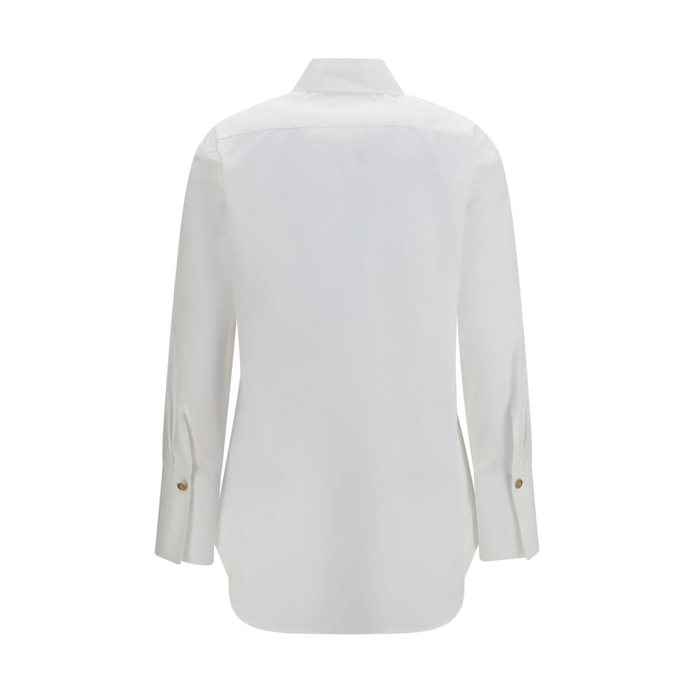White Cotton Dress Shirt