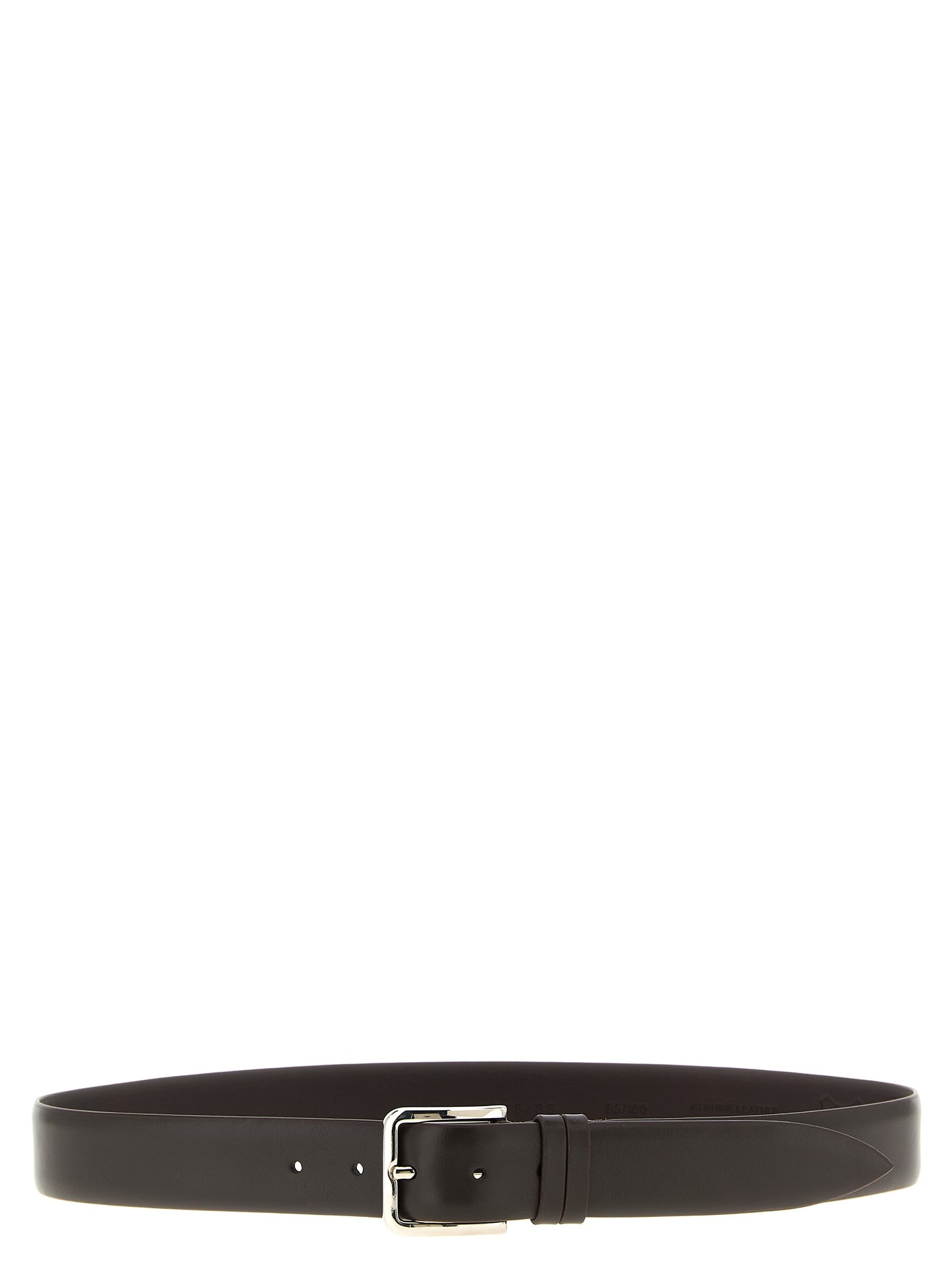 Brown Leather Regular Belt