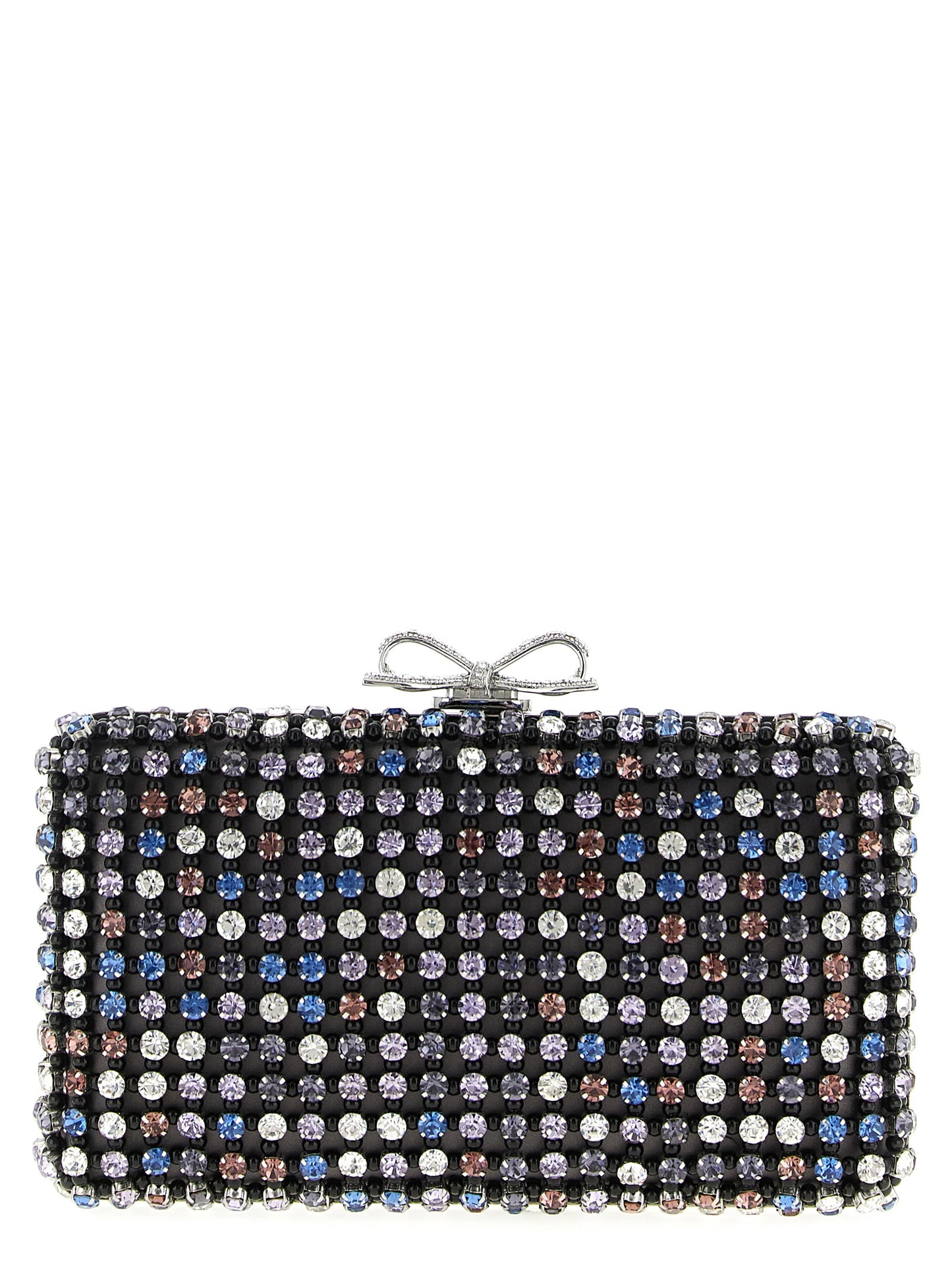 Multicolor Polyester Clutch Bag