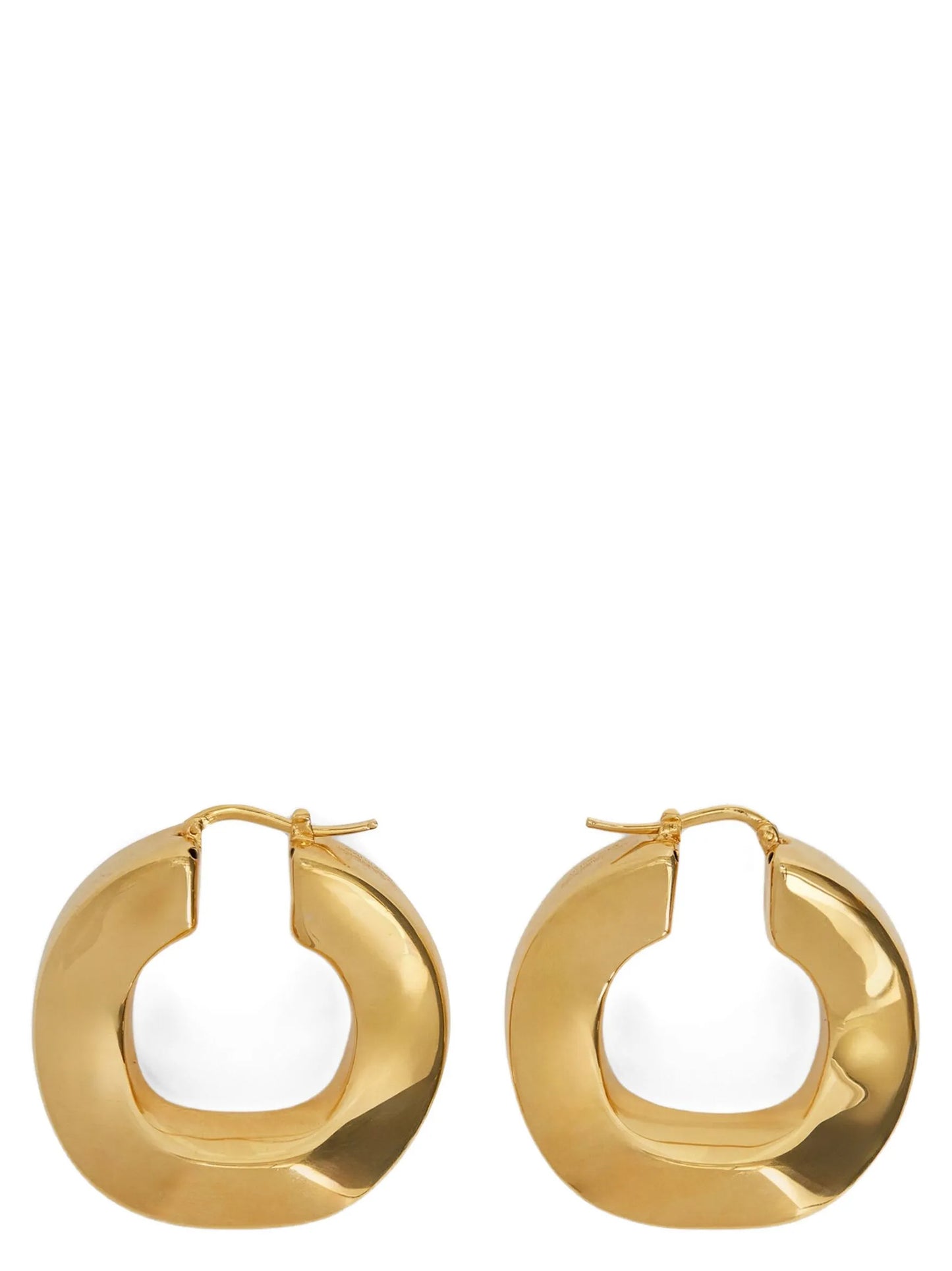 Gold Copper Earrings