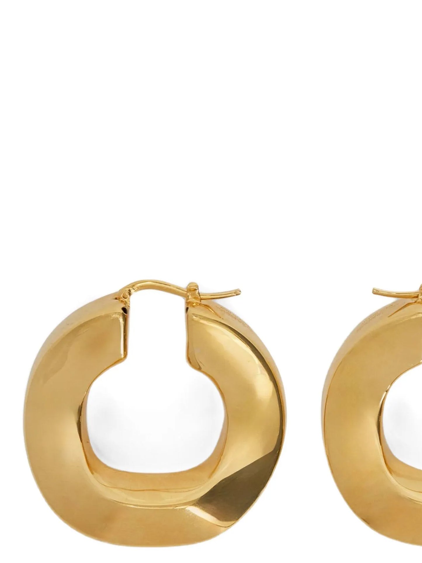 Gold Copper Earrings