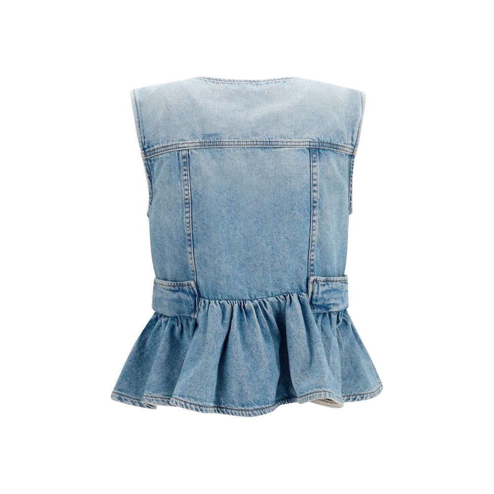 Blue Cotton Denim Jacket