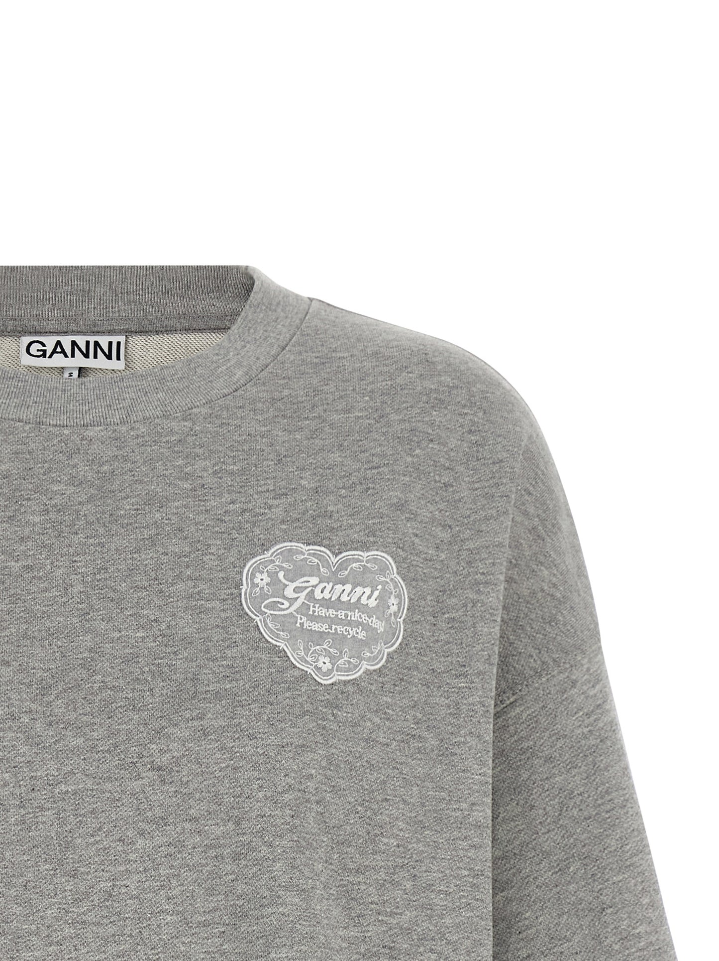 Gray Organic Cotton Sweatshirt