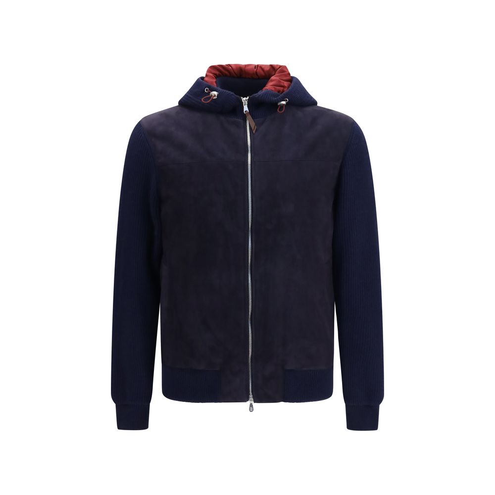 Blue Wool Oves Aries Shell Jacket