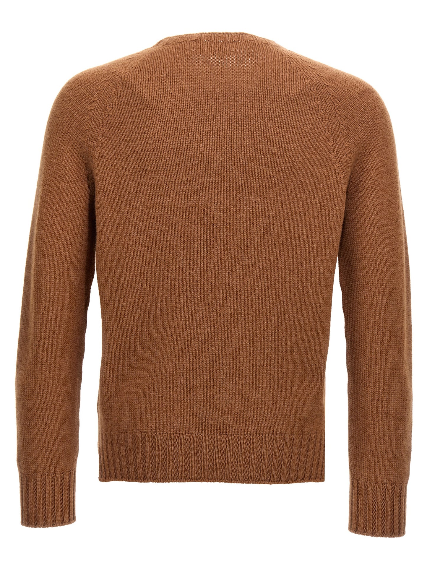 Brown Wool Cardigan
