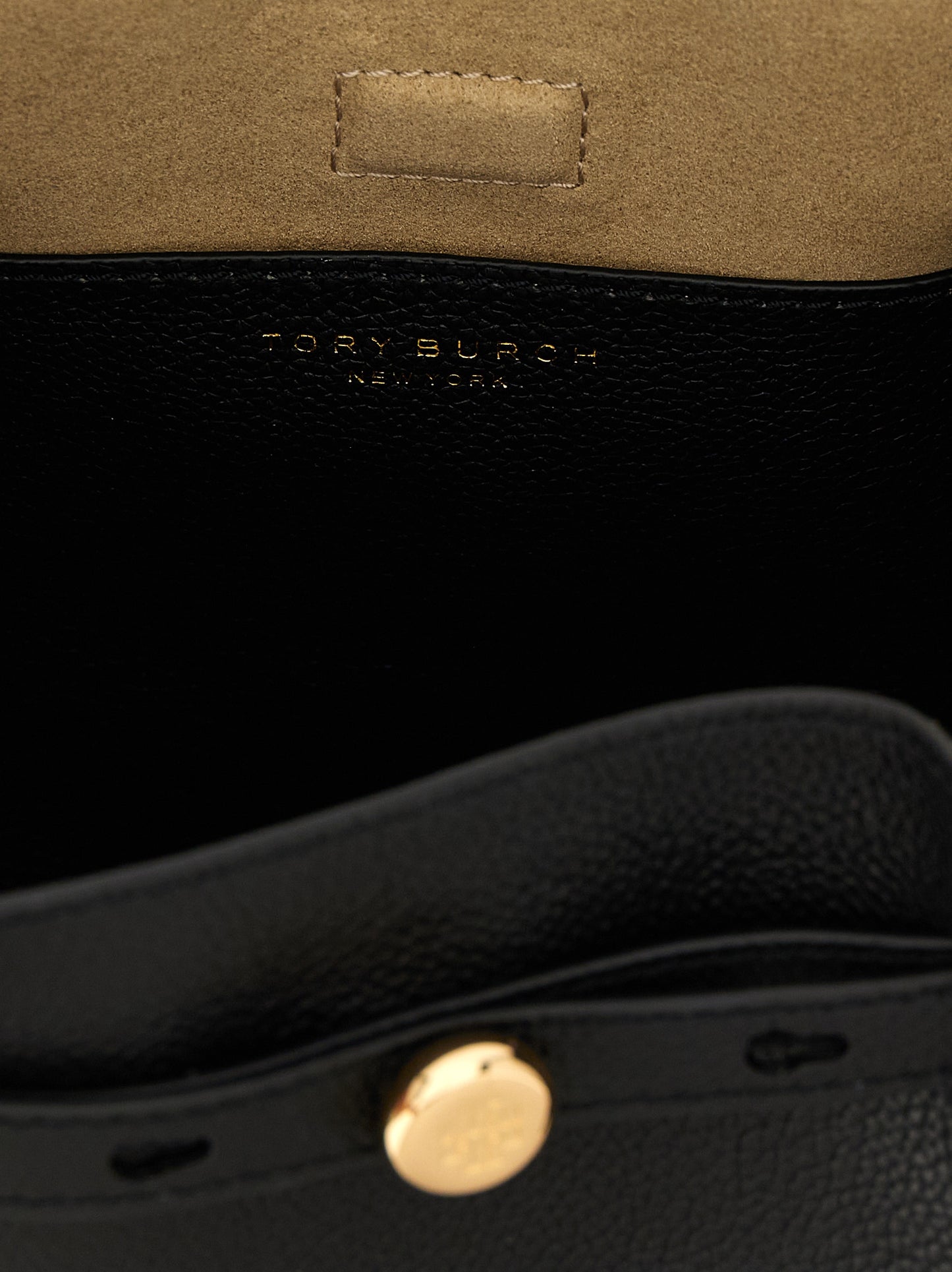 Black Cowhide Handbag