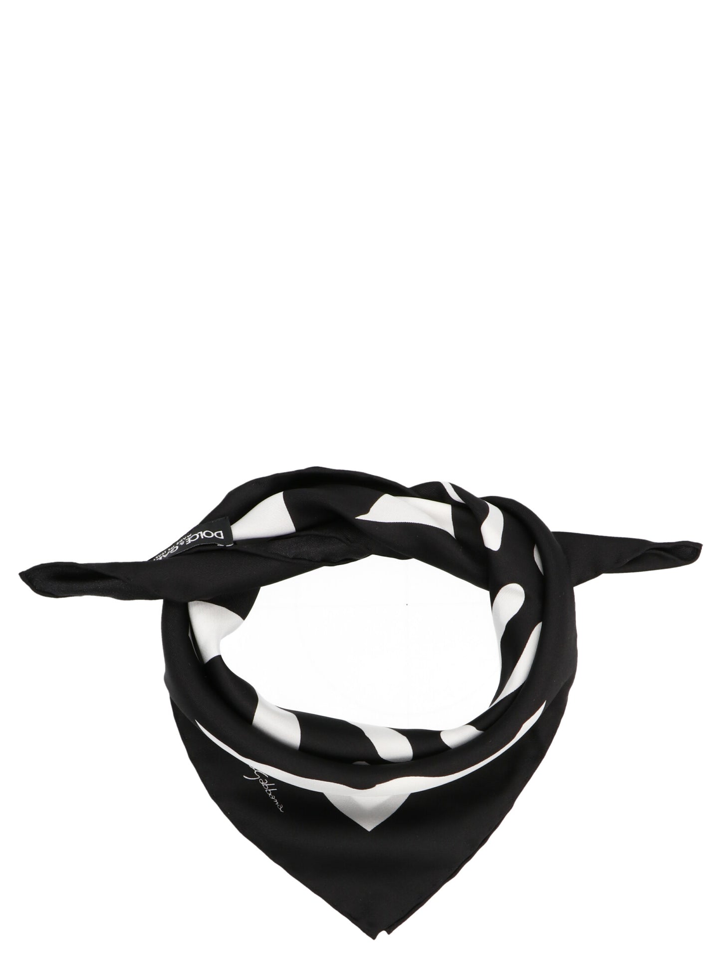 Bicolor Silk Scarf