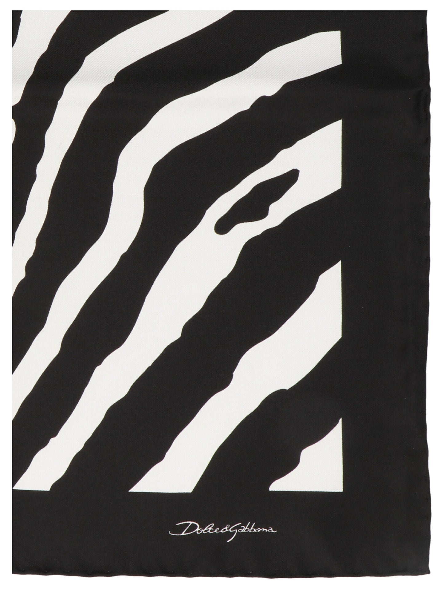 Bicolor Silk Scarf